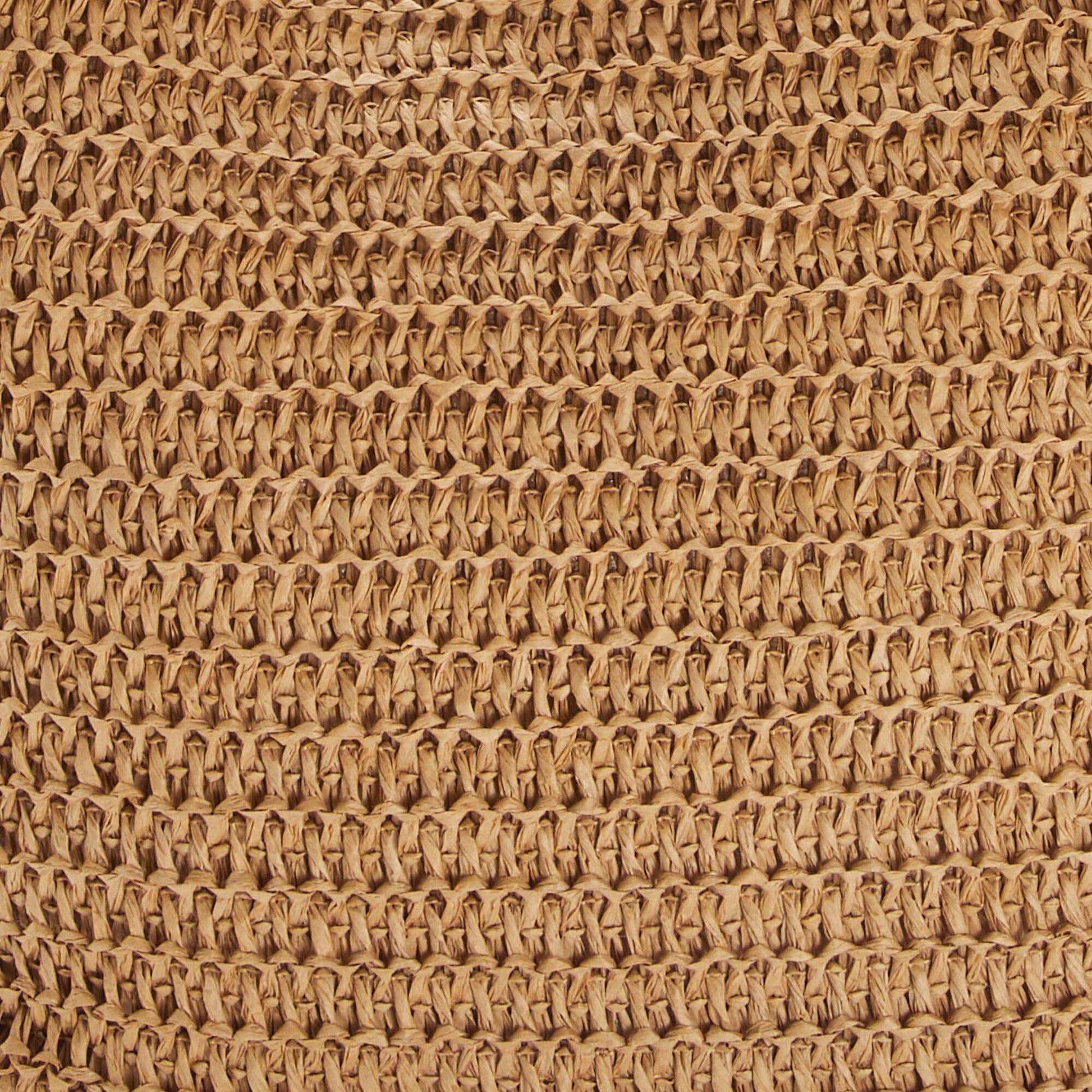 Grand sac en paille BEIGE