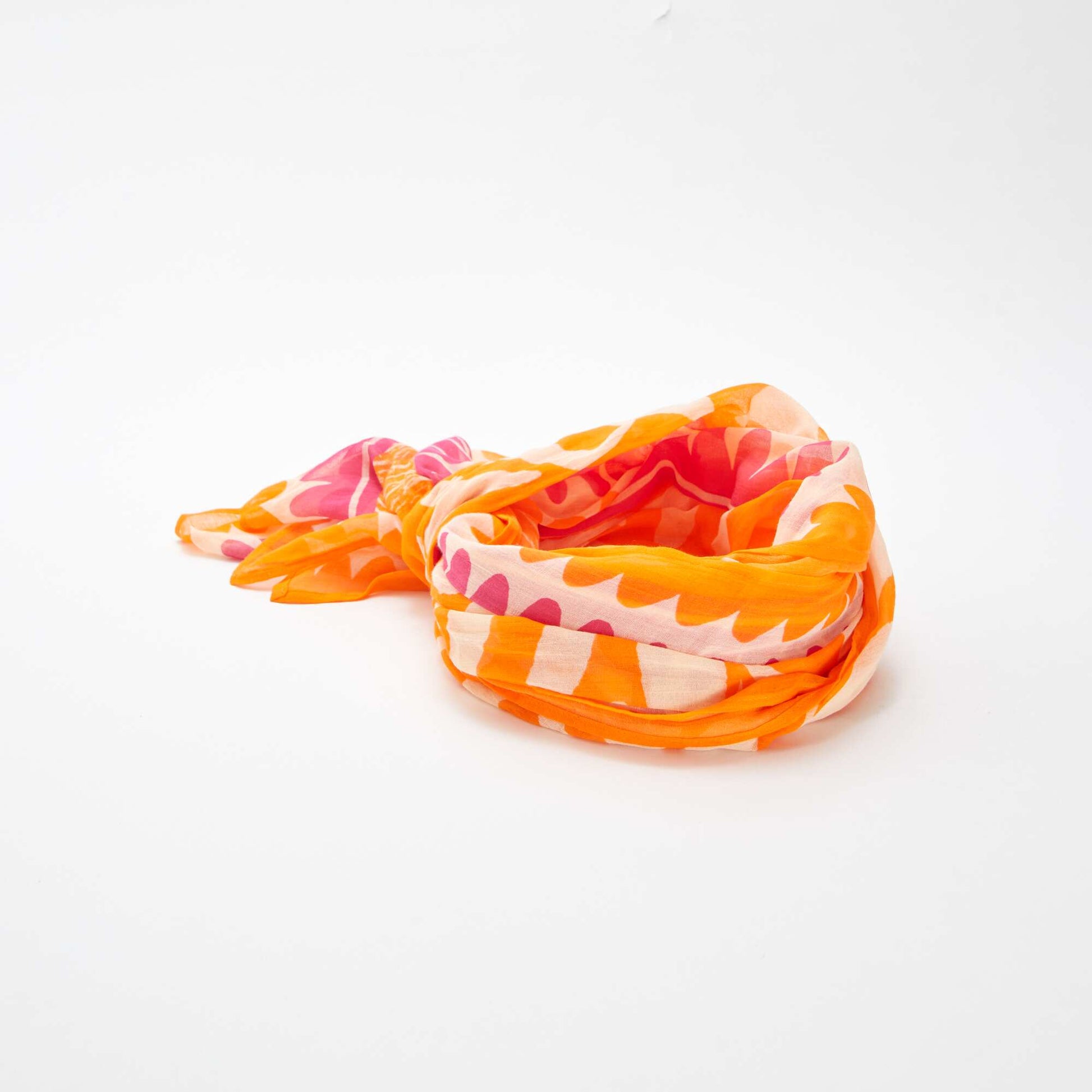 Paréo de bain imprimé ORANGE
