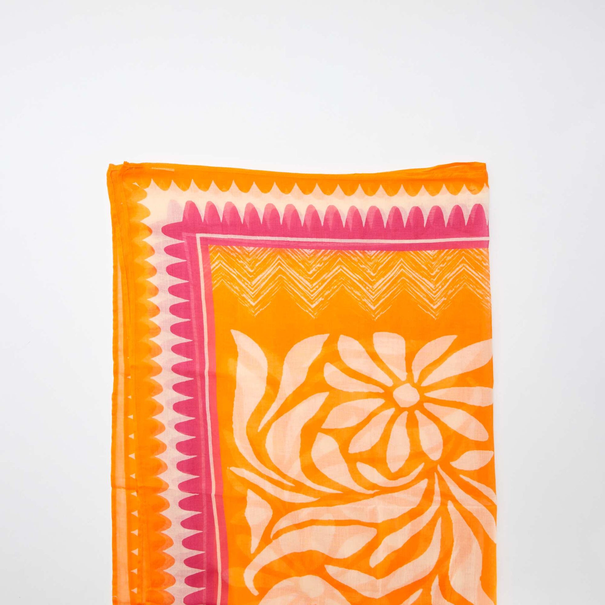 Paréo de bain imprimé ORANGE