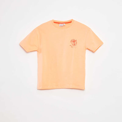 T-shirt à manches courtes 'Spiderman' ORANGE