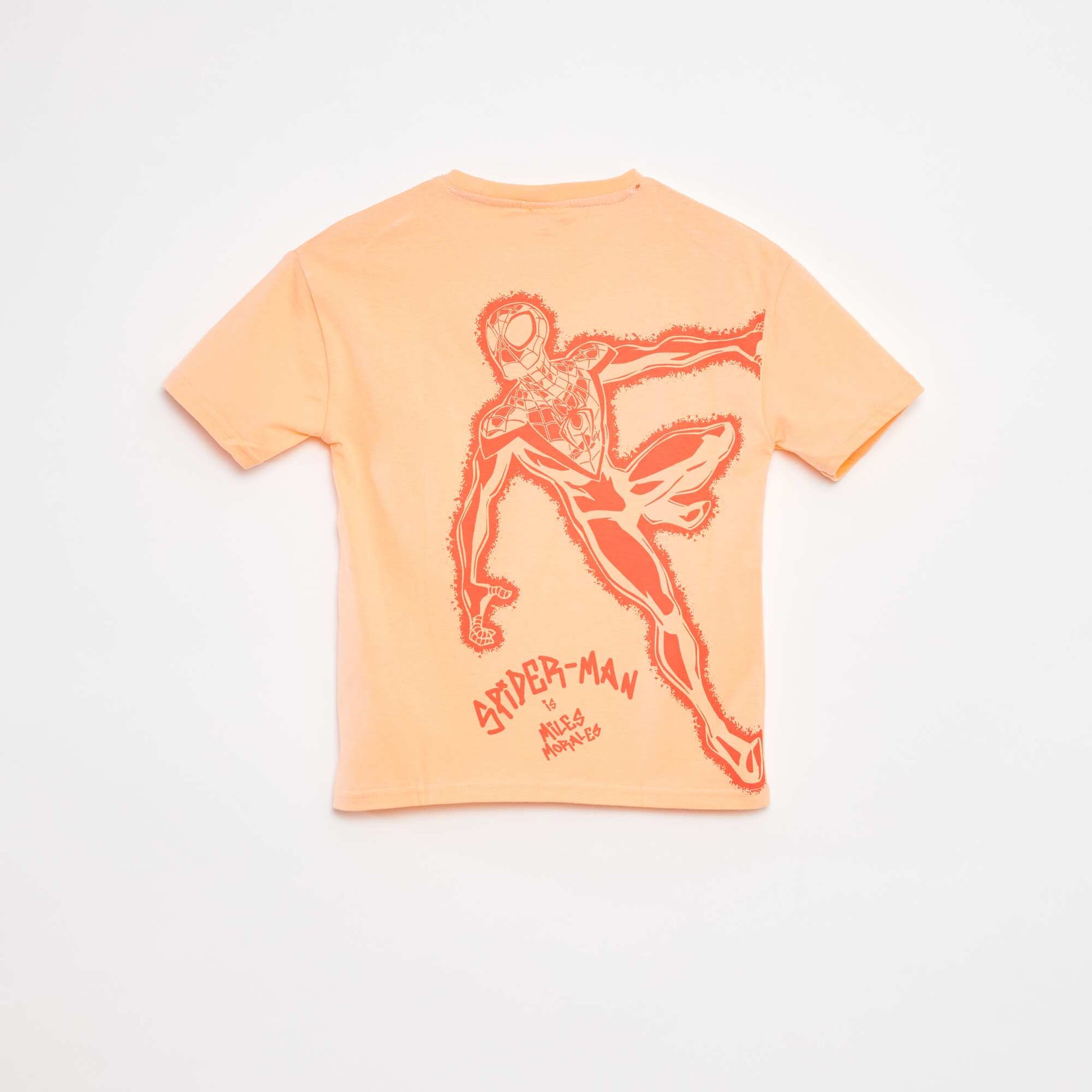 T-shirt à manches courtes 'Spiderman' ORANGE