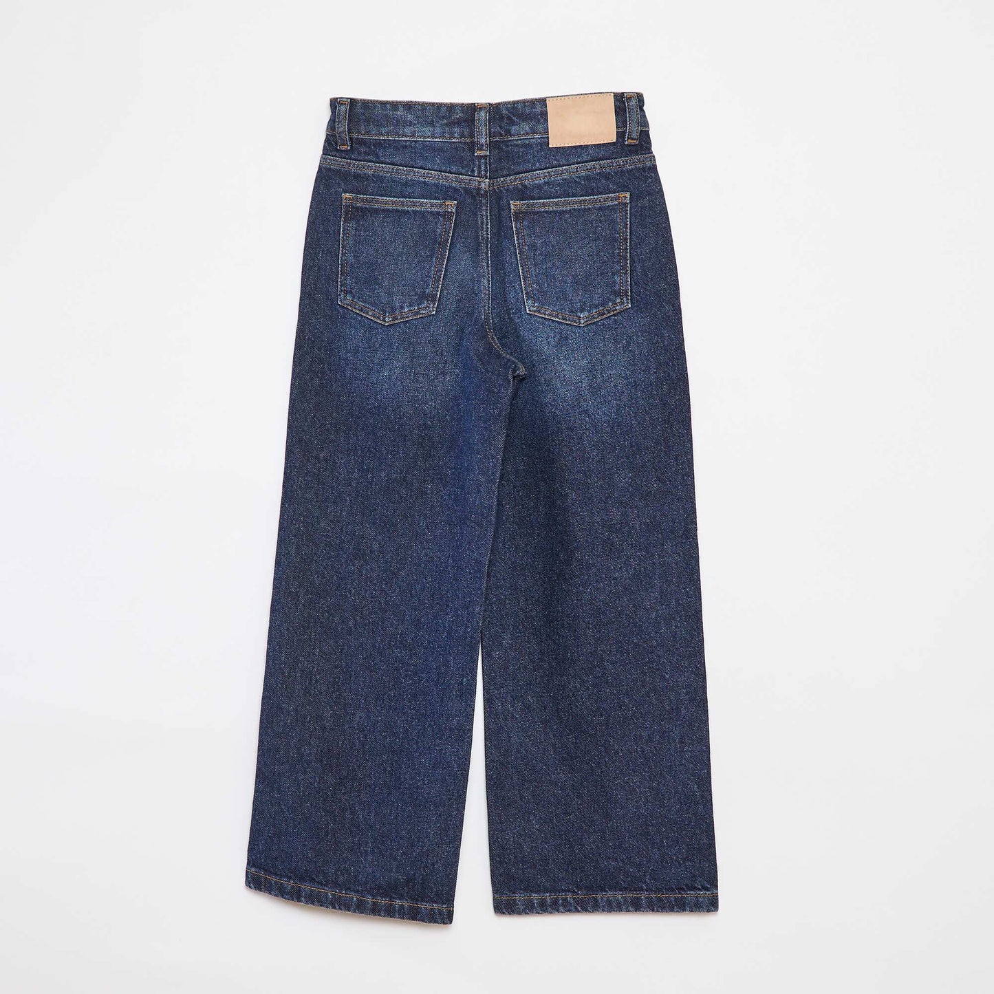 Jean large / wide leg  à 5 poches BLEU