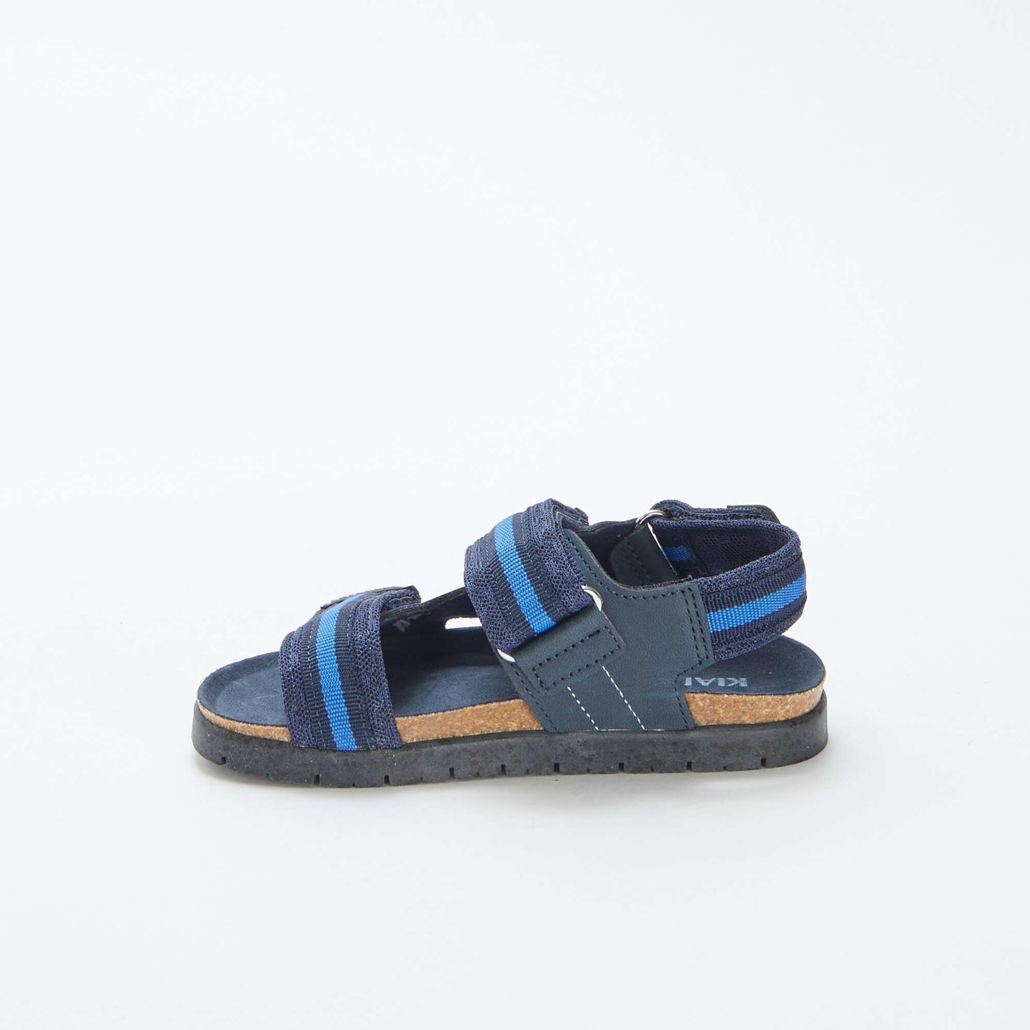 Sandales à scratchs BLEU