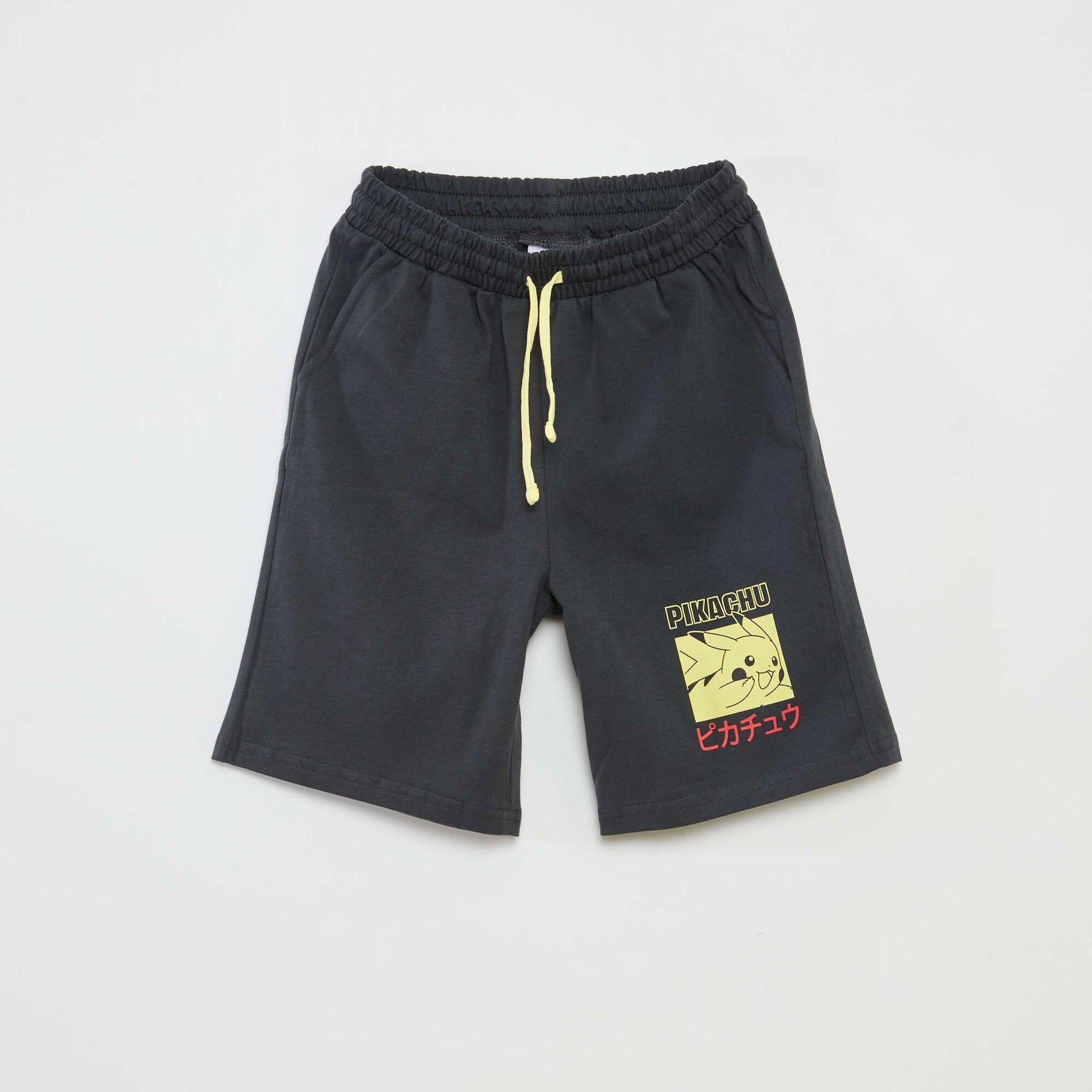 Ensemble t-shirt + short 'Pokemon' - 2 pièces JAUNE