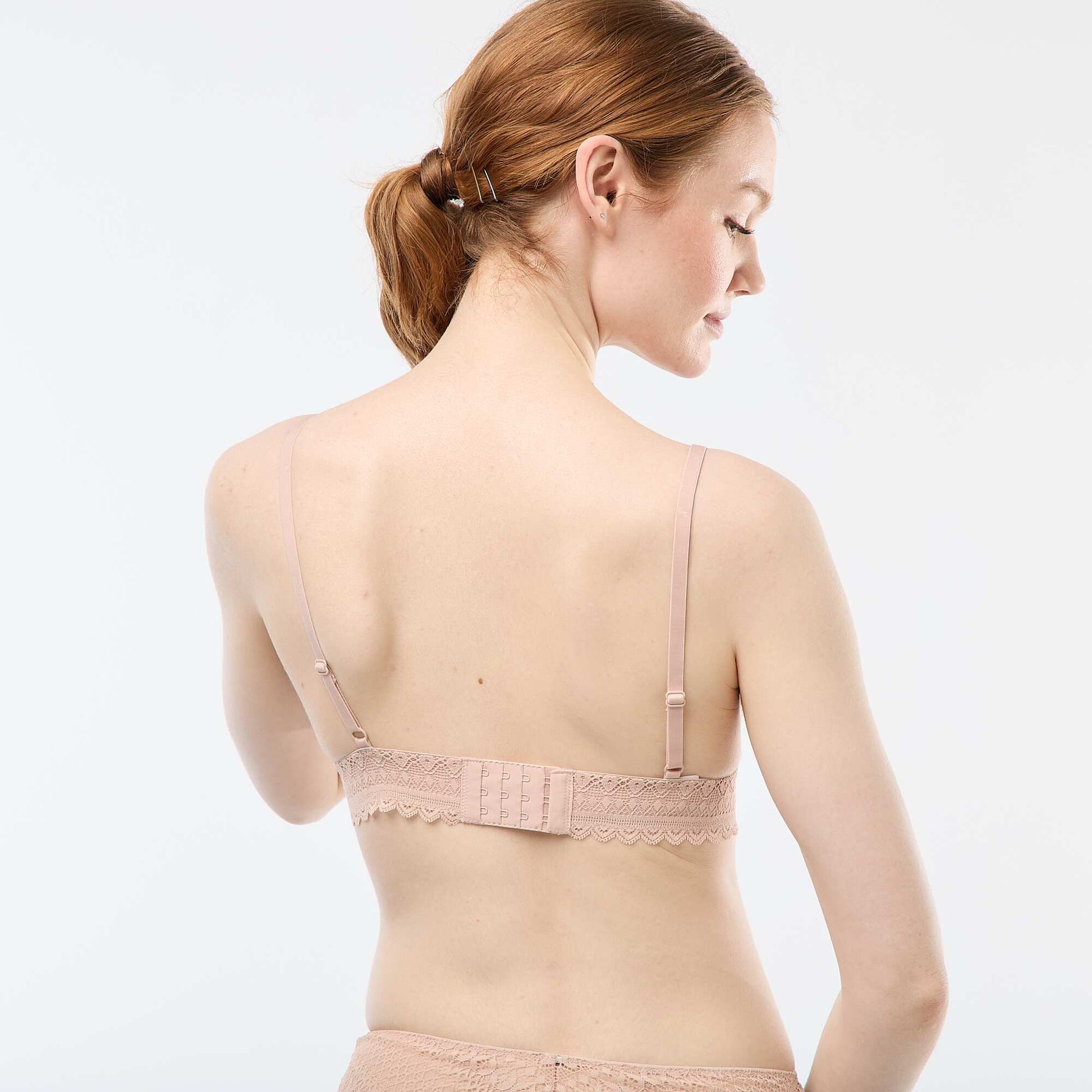Soutien-gorge triangle en dentelle ROSE
