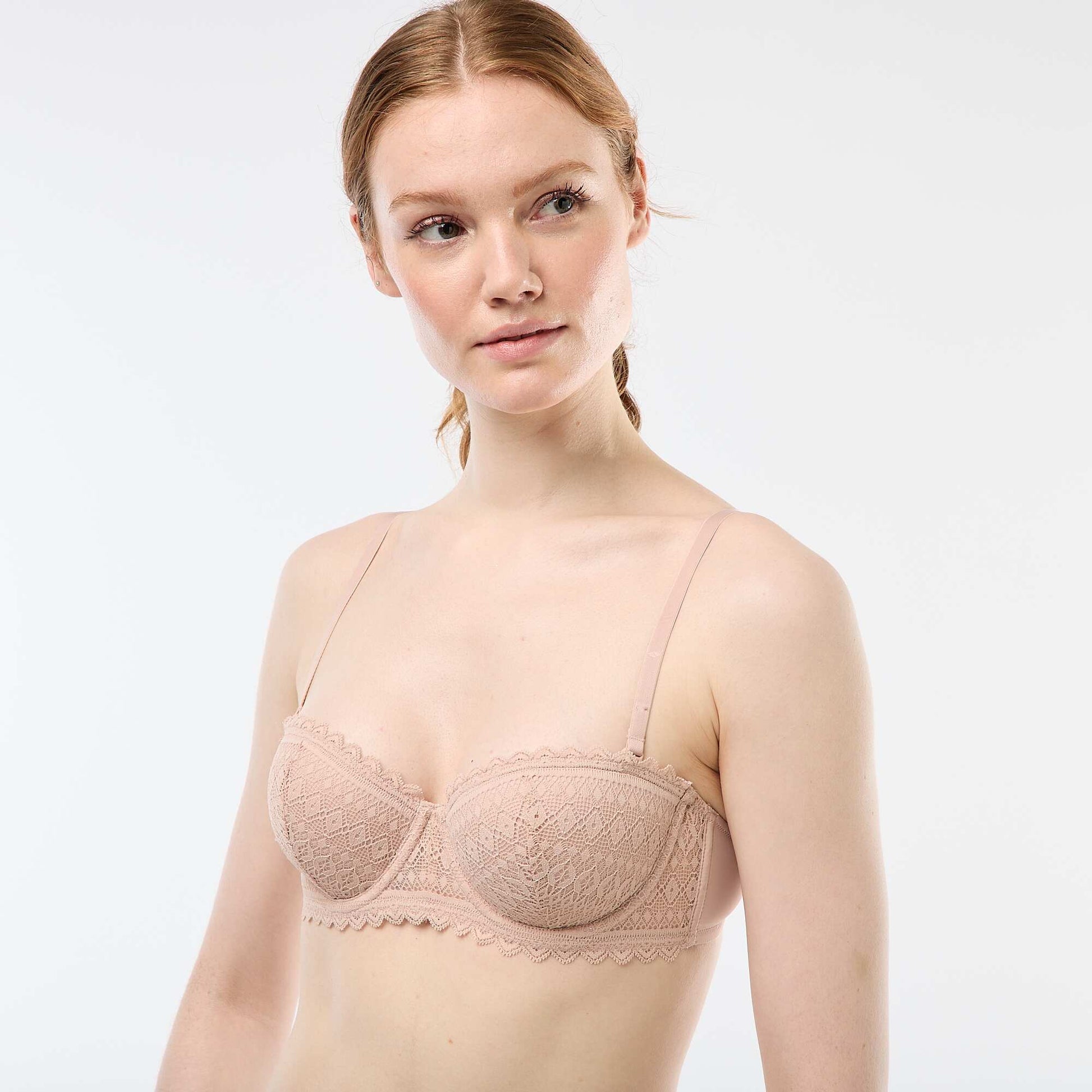 Soutien-gorge balconnet en dentelle ROSE