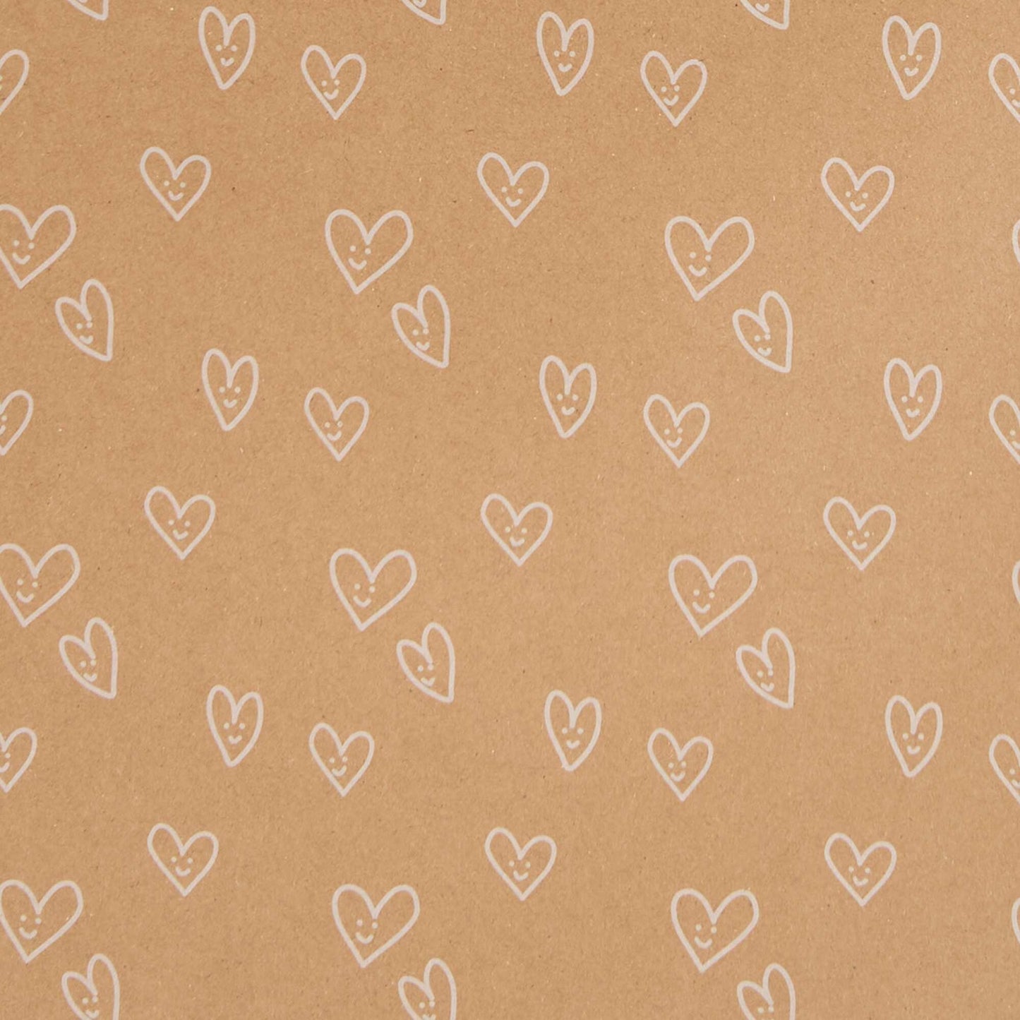 Sac cadeau 'coeur' BEIGE