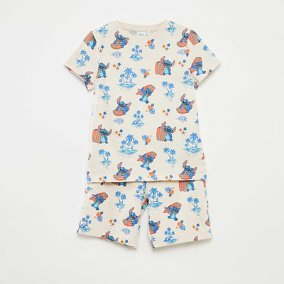 Ensemble t-shirt + bermuda 'Disney' - 2 pièces BEIGE