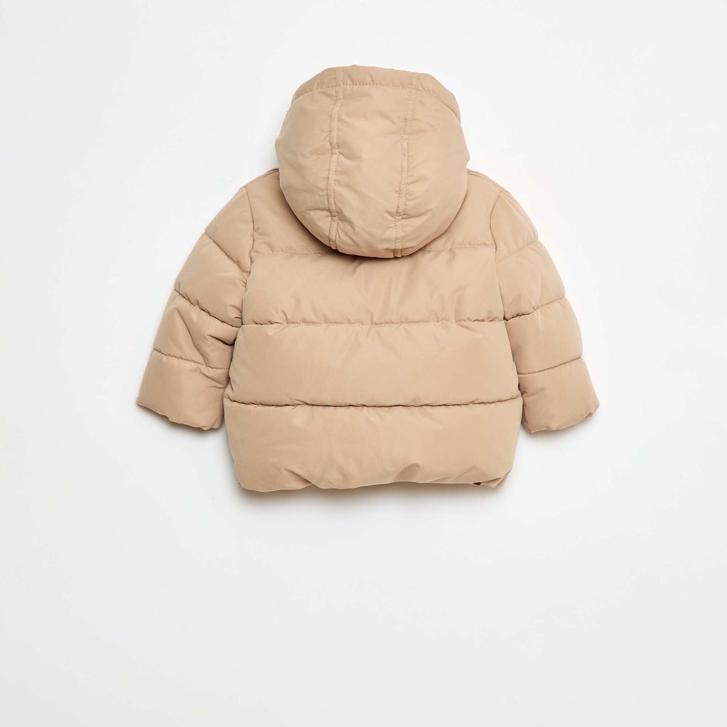 Doudoune à capuche BEIGE