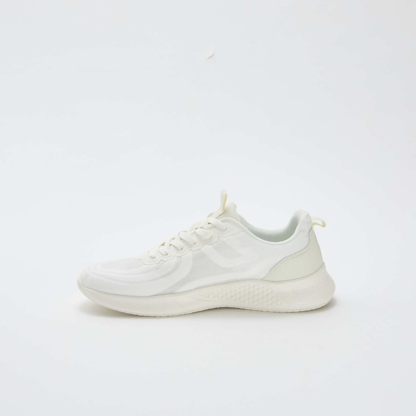 Baskets en mesh typer running à lacets GRIS