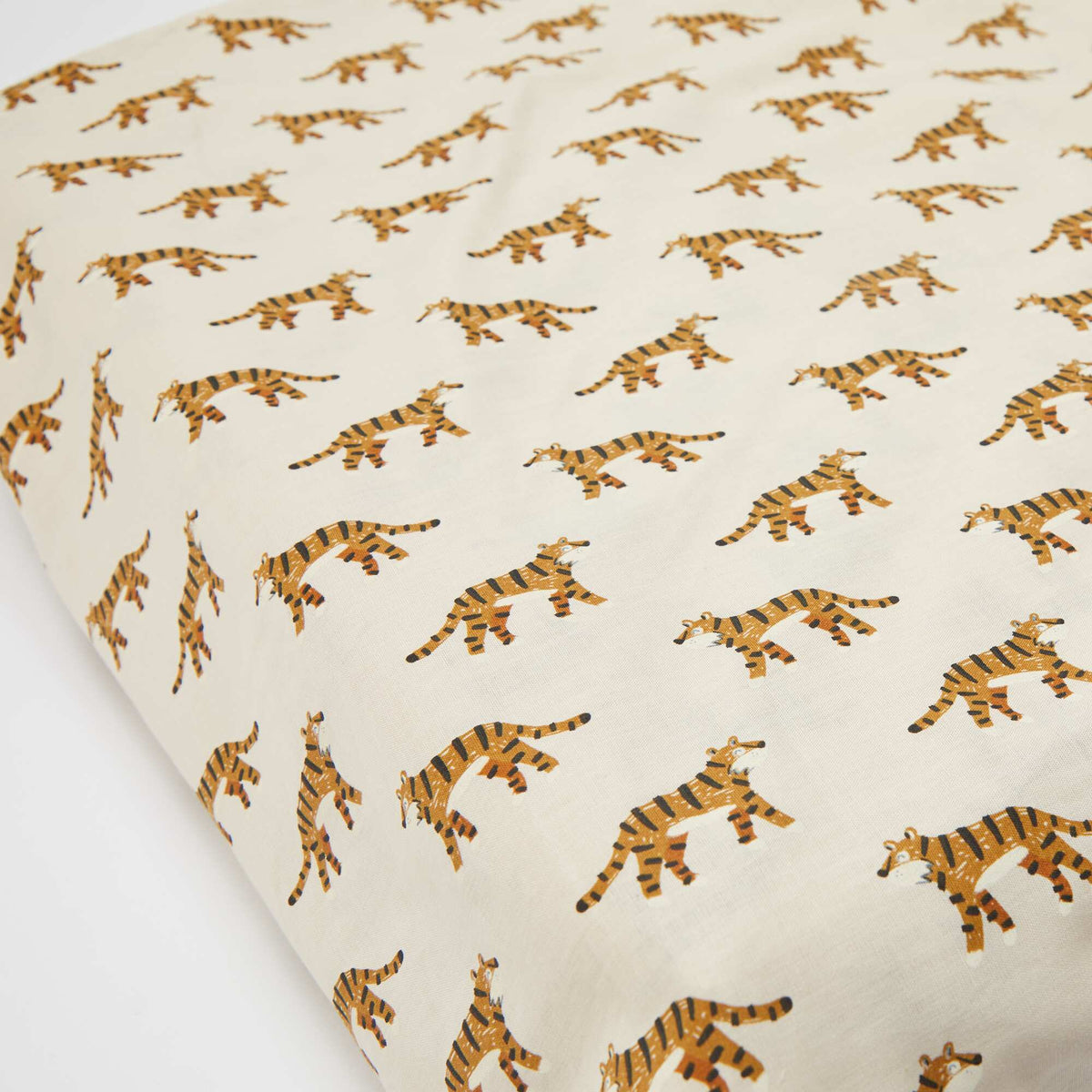 Drap housse 1 personnes (90x190) en coton - Kiabi Home BEIGE