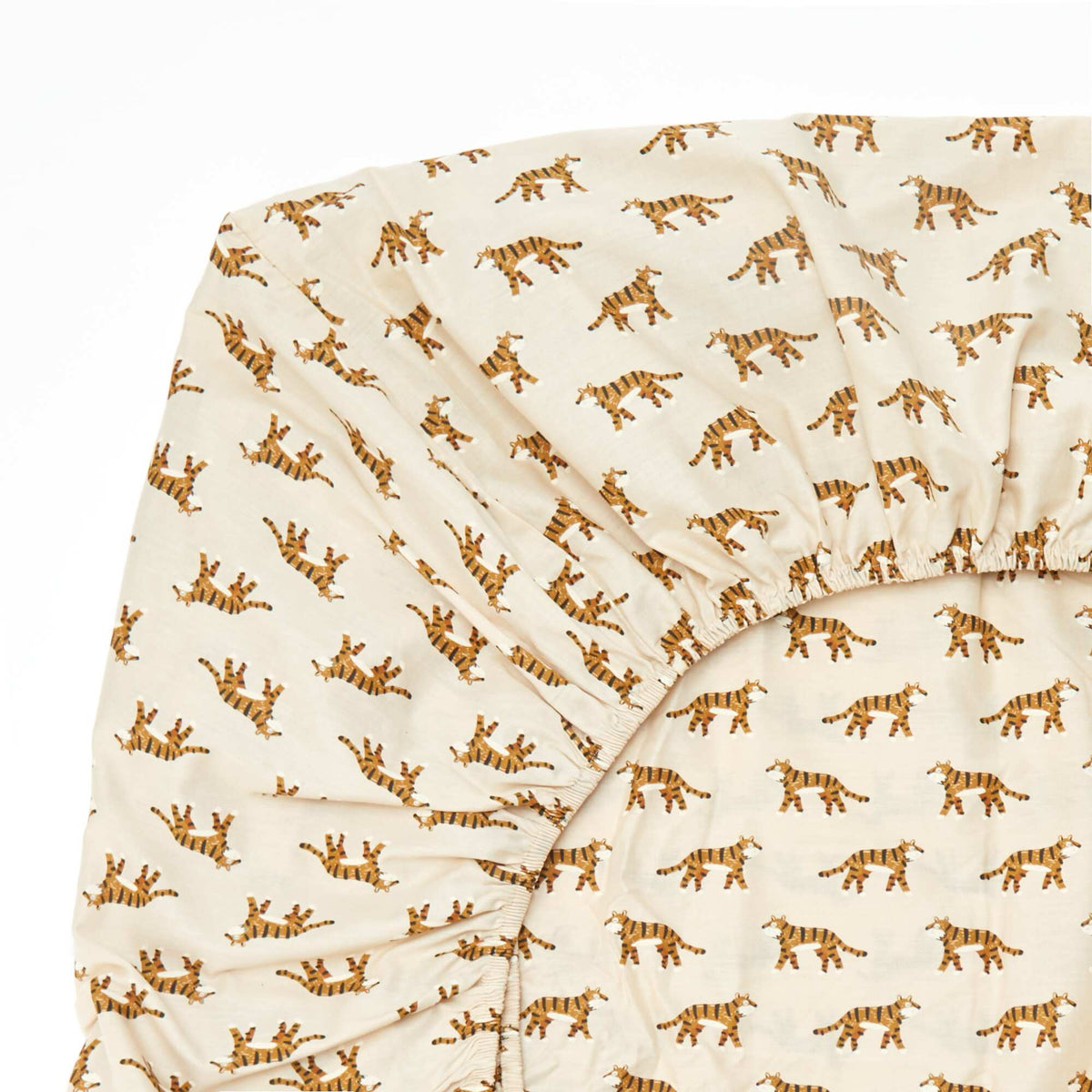Drap housse 1 personnes (90x190) en coton - Kiabi Home BEIGE