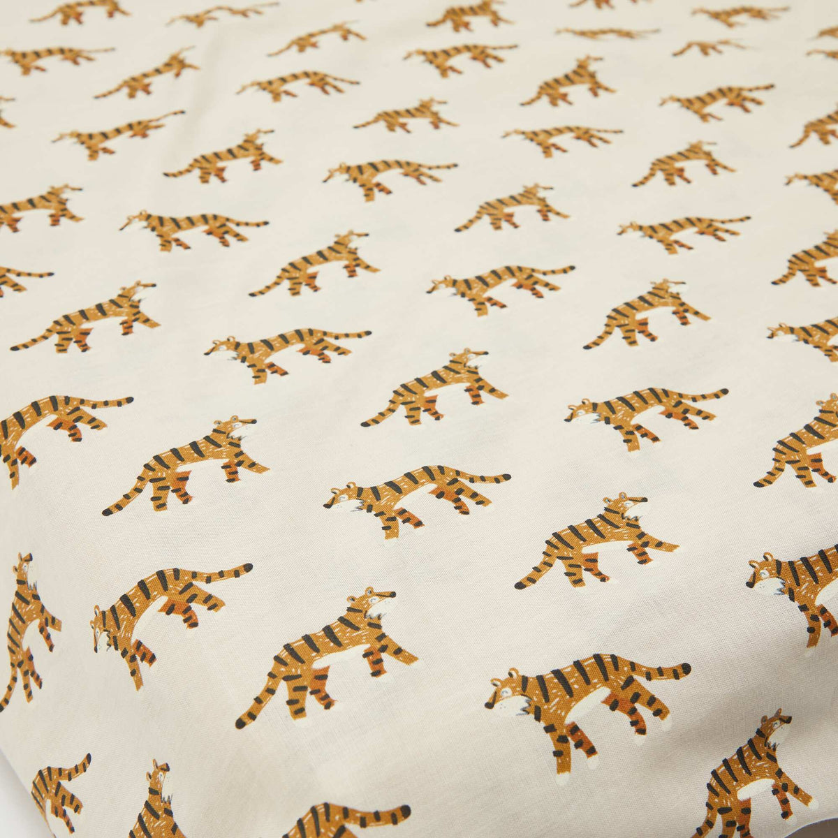 Drap housse 1 personnes (90x190) en coton - Kiabi Home BEIGE