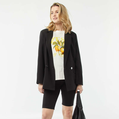 Short cycliste grossesse NOIR