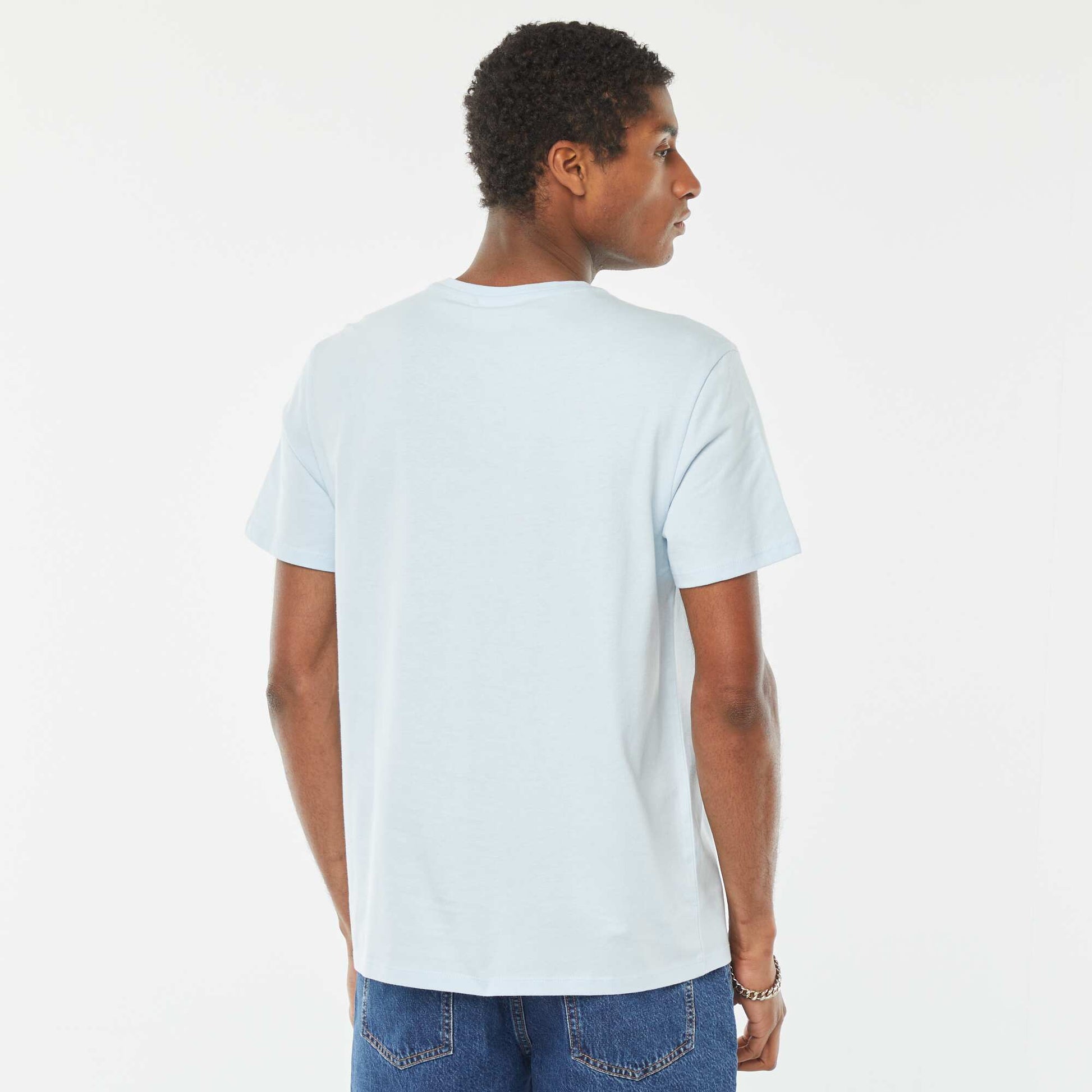 Tee-shirt imprimé 'Jaws' BLEU