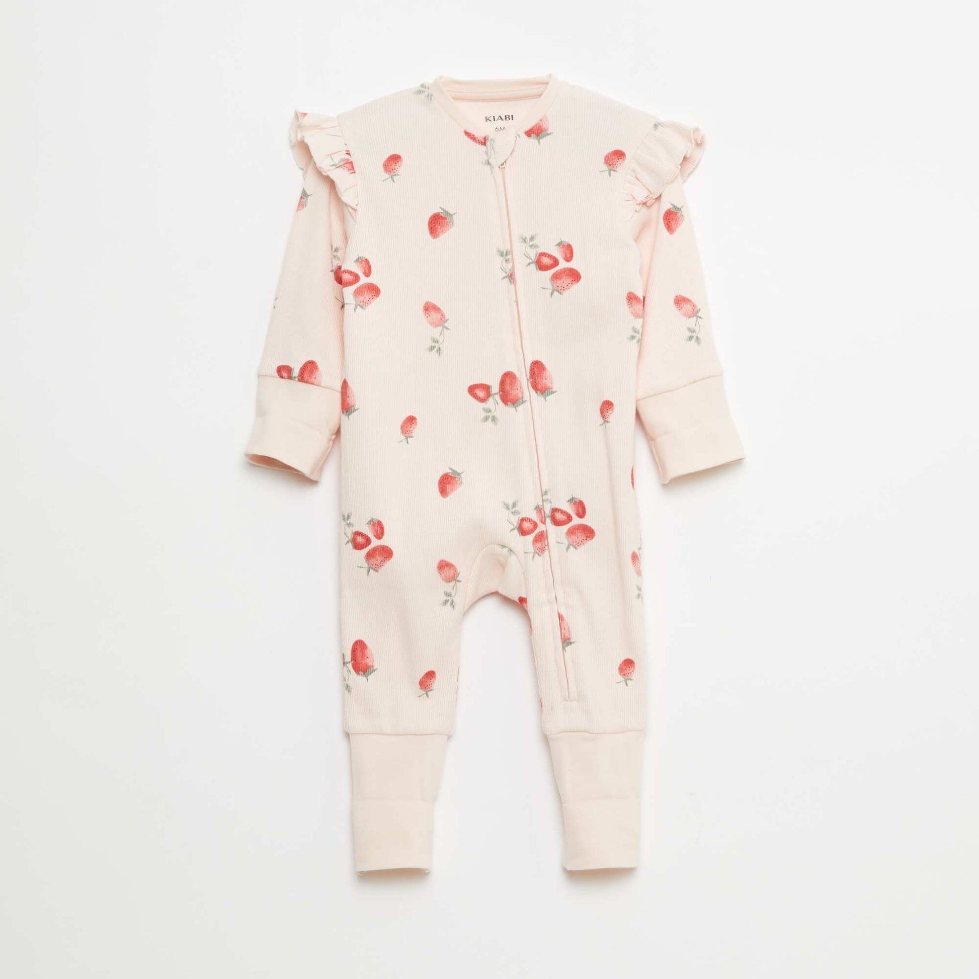 Ensemble dors-bien + bavoir + body - 3 pièces ROSE