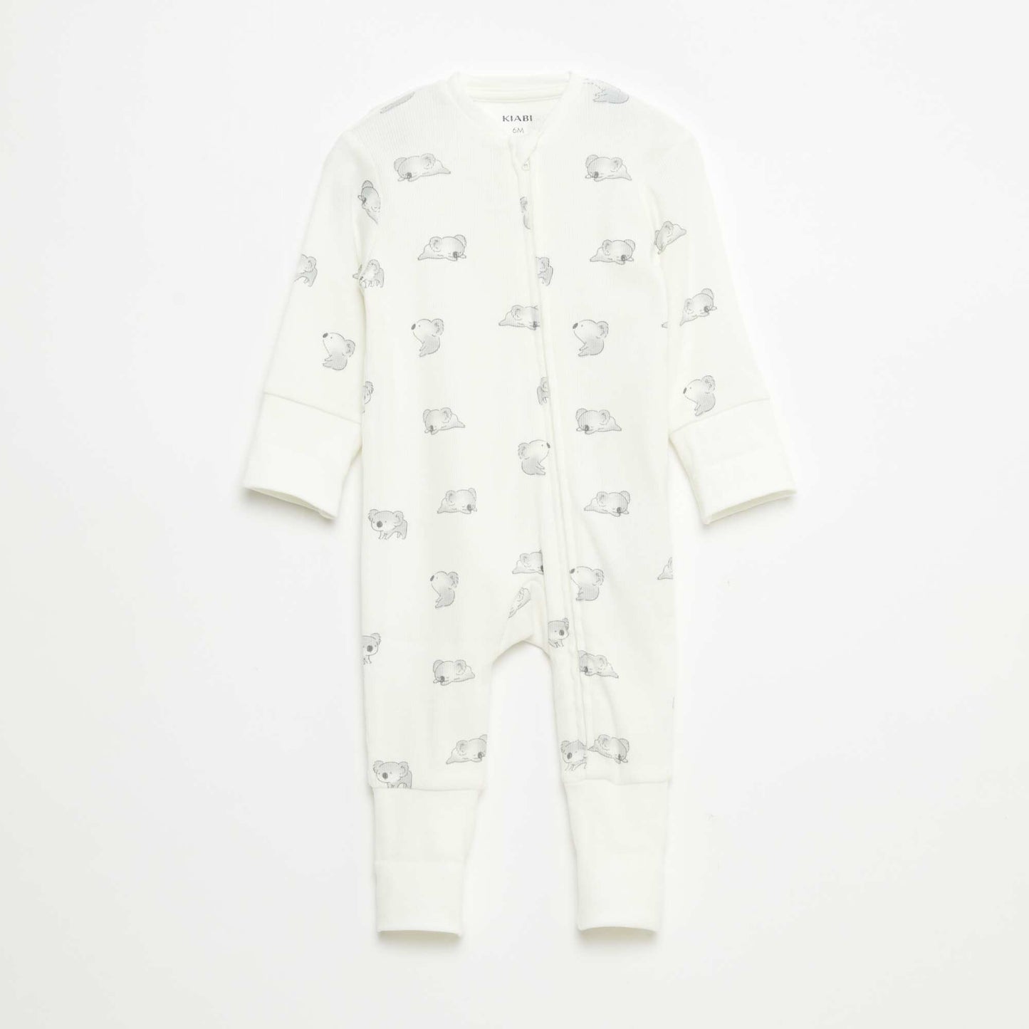 Ensemble dors-bien + bavoir + body - 3 pièces BLANC