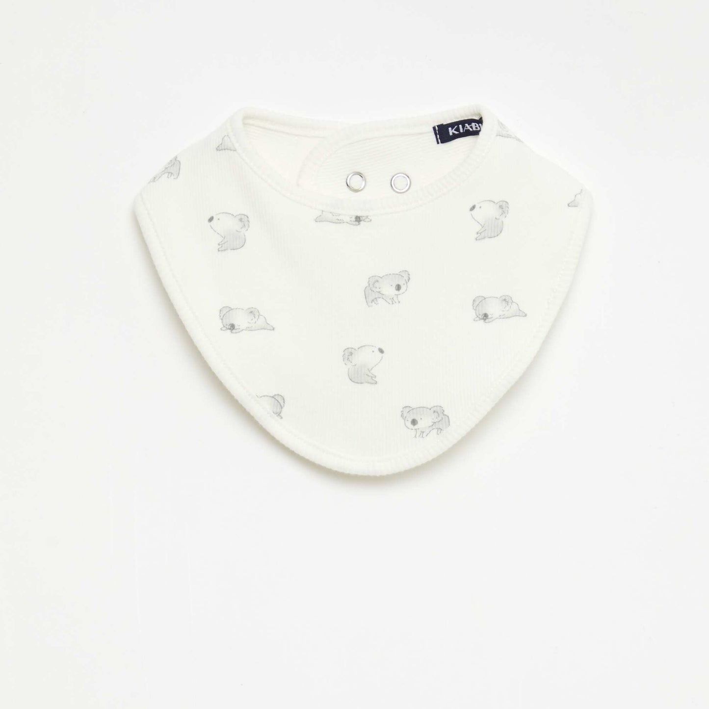 Ensemble dors-bien + bavoir + body - 3 pièces BLANC