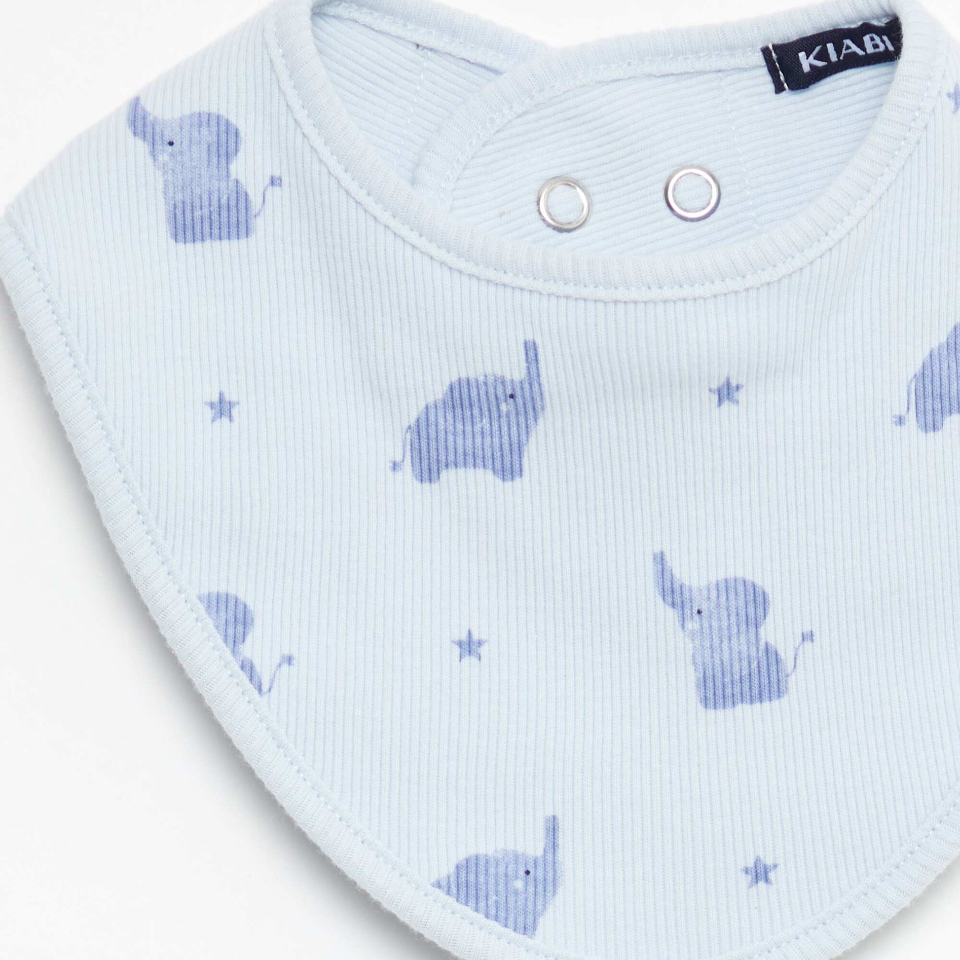 Ensemble dors-bien + bavoir + body - 3 pièces BLEU