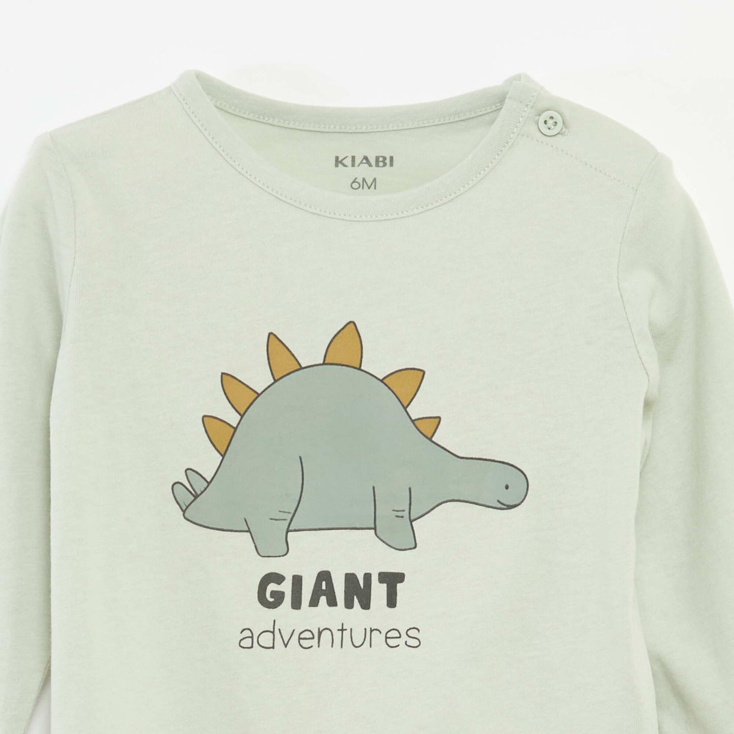 T-shirt à manches longues avec animation BLEU