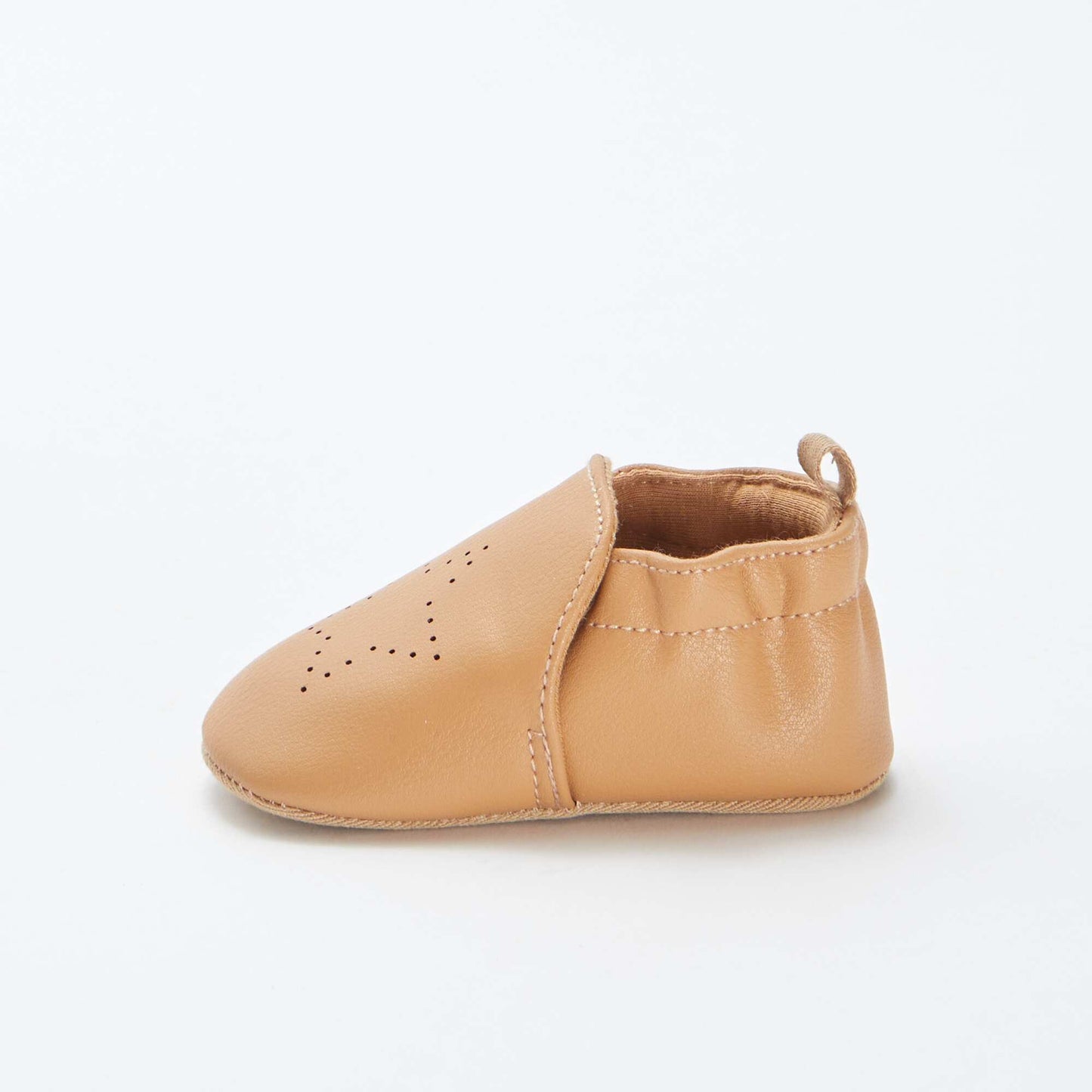 Chaussons irisés avec étoile MARRON