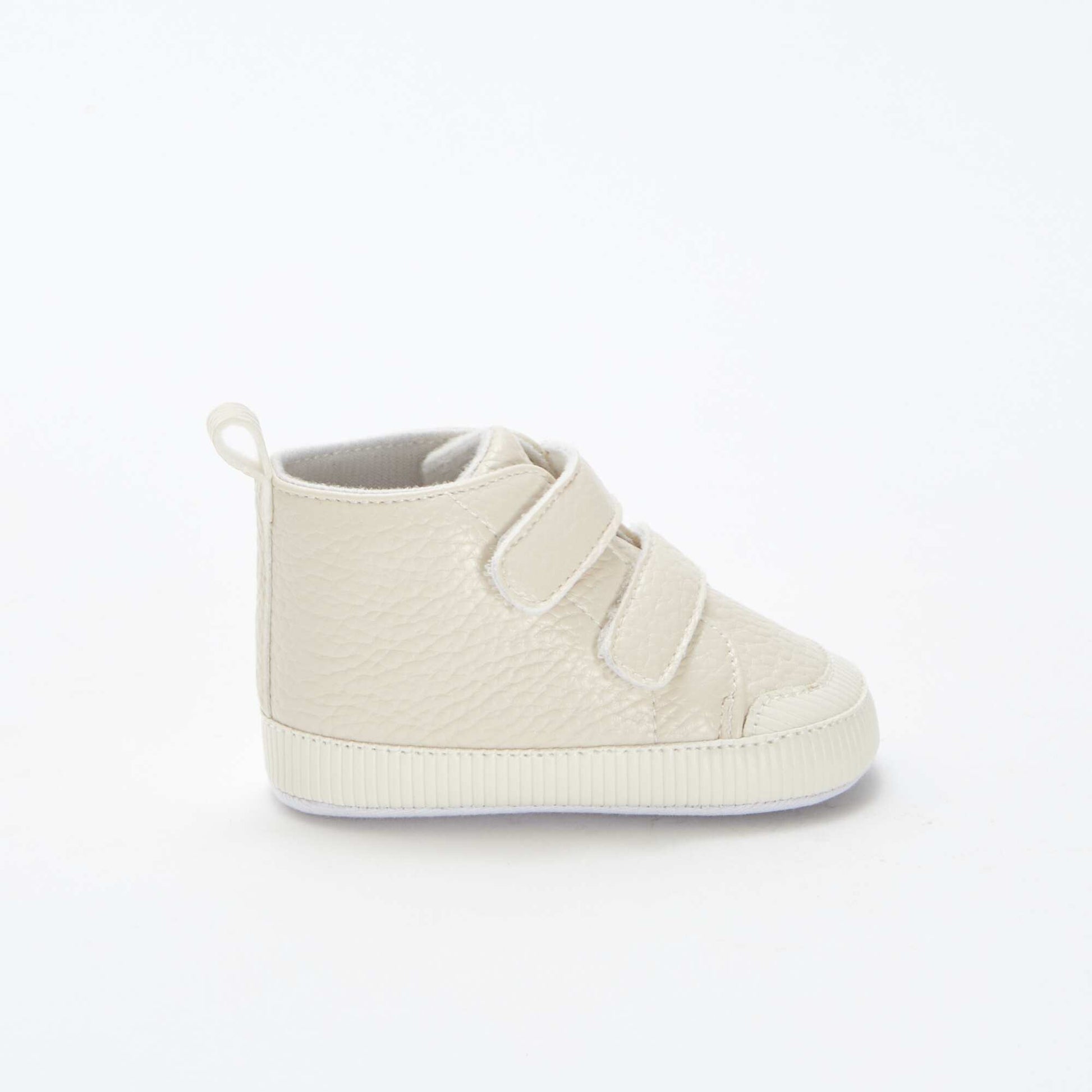 Baskets à scratchs BEIGE
