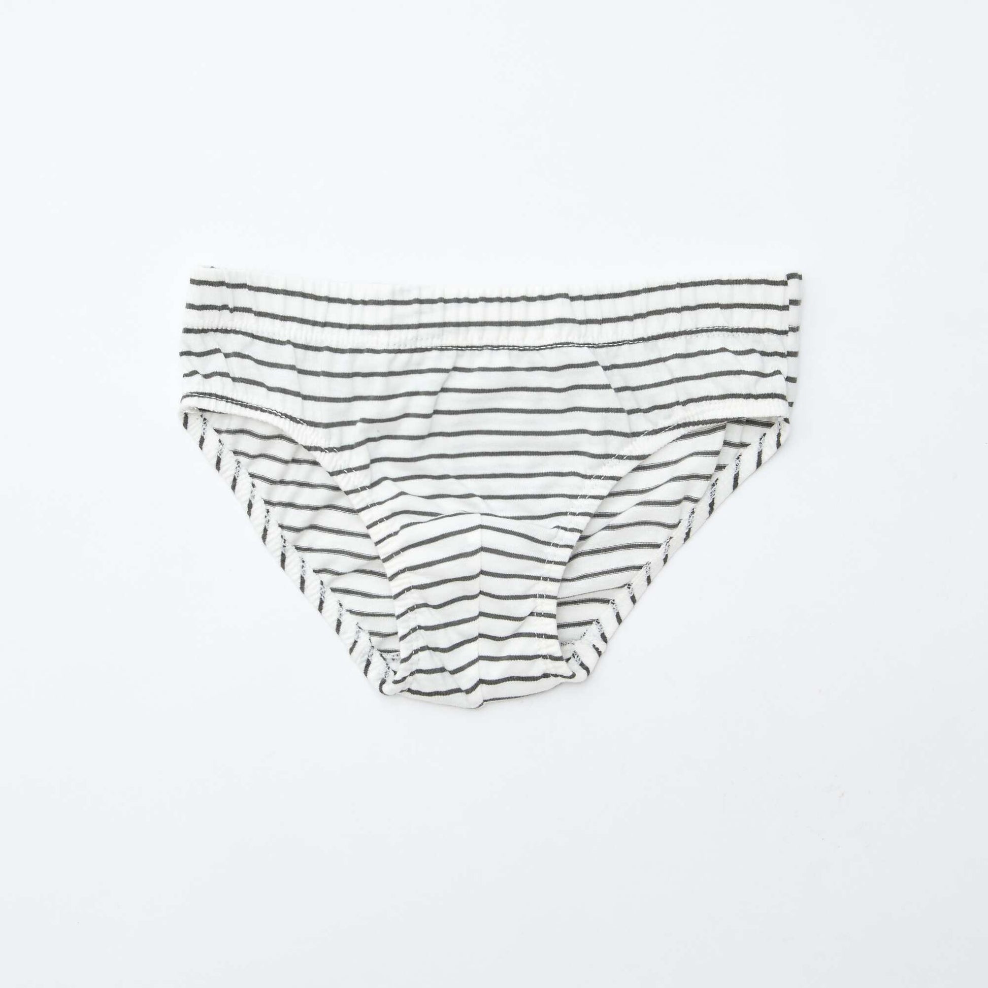 Lot de 7 slips à imprimés GRIS