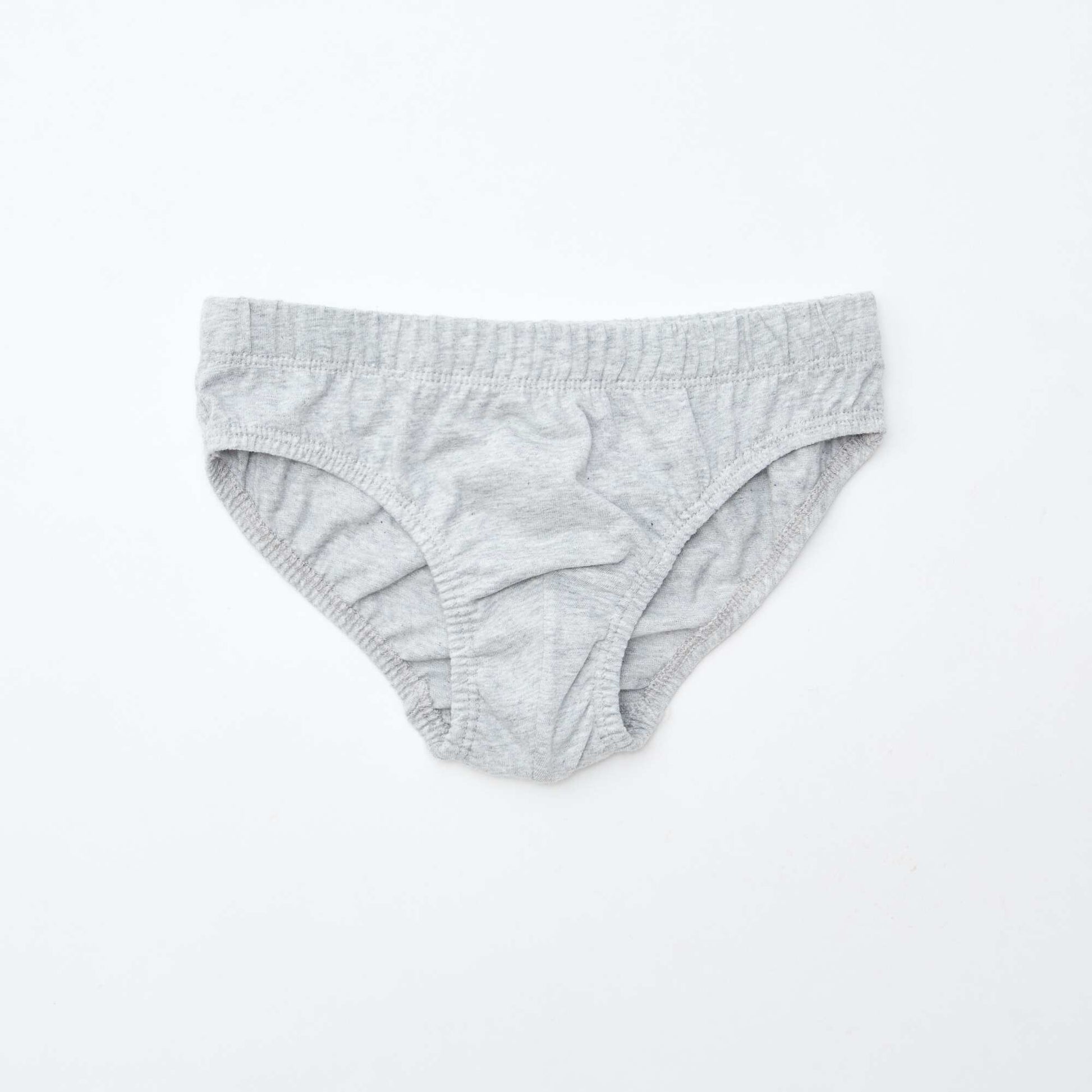 Lot de 7 slips à imprimés GRIS