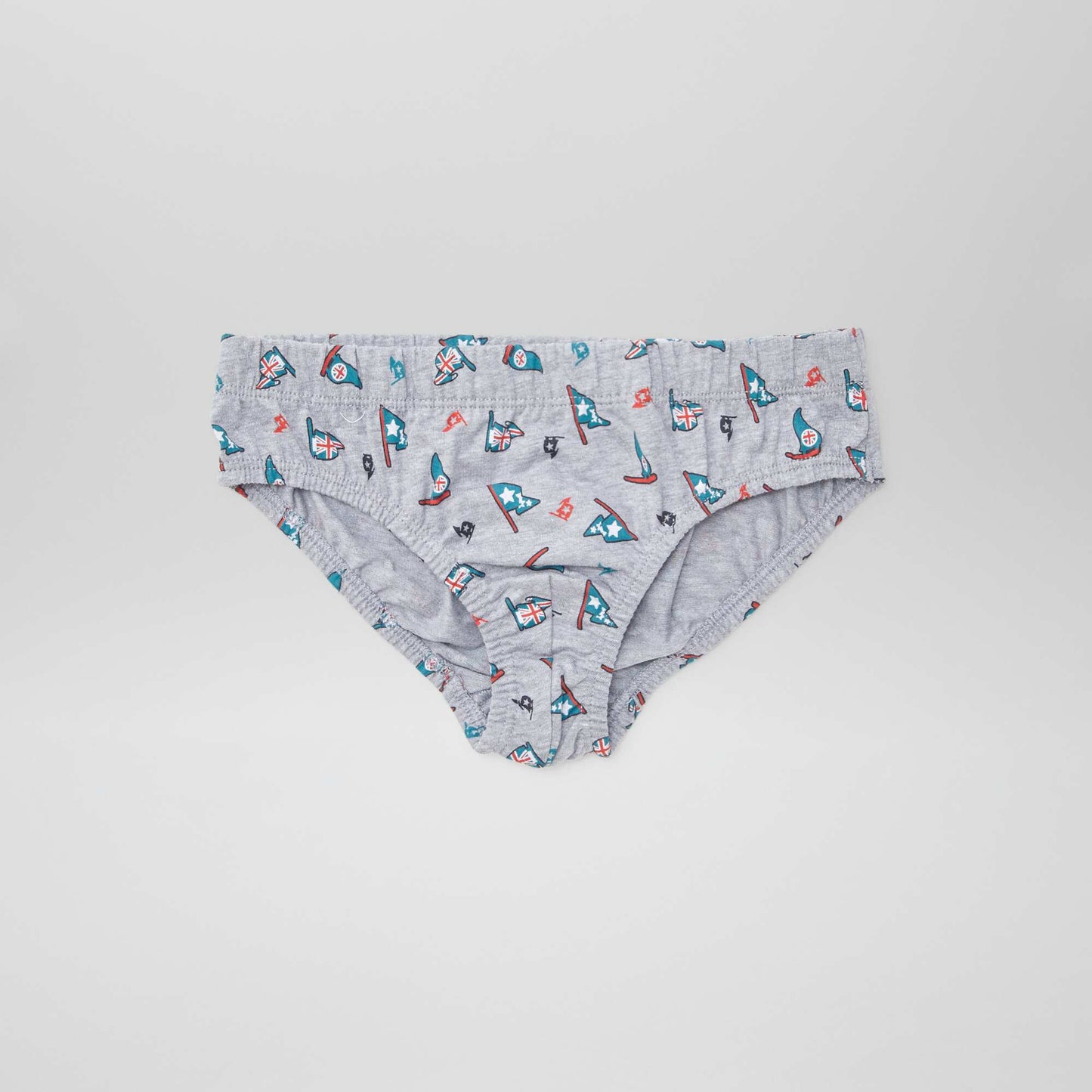Lot de 7 slips à imprimés BLEU