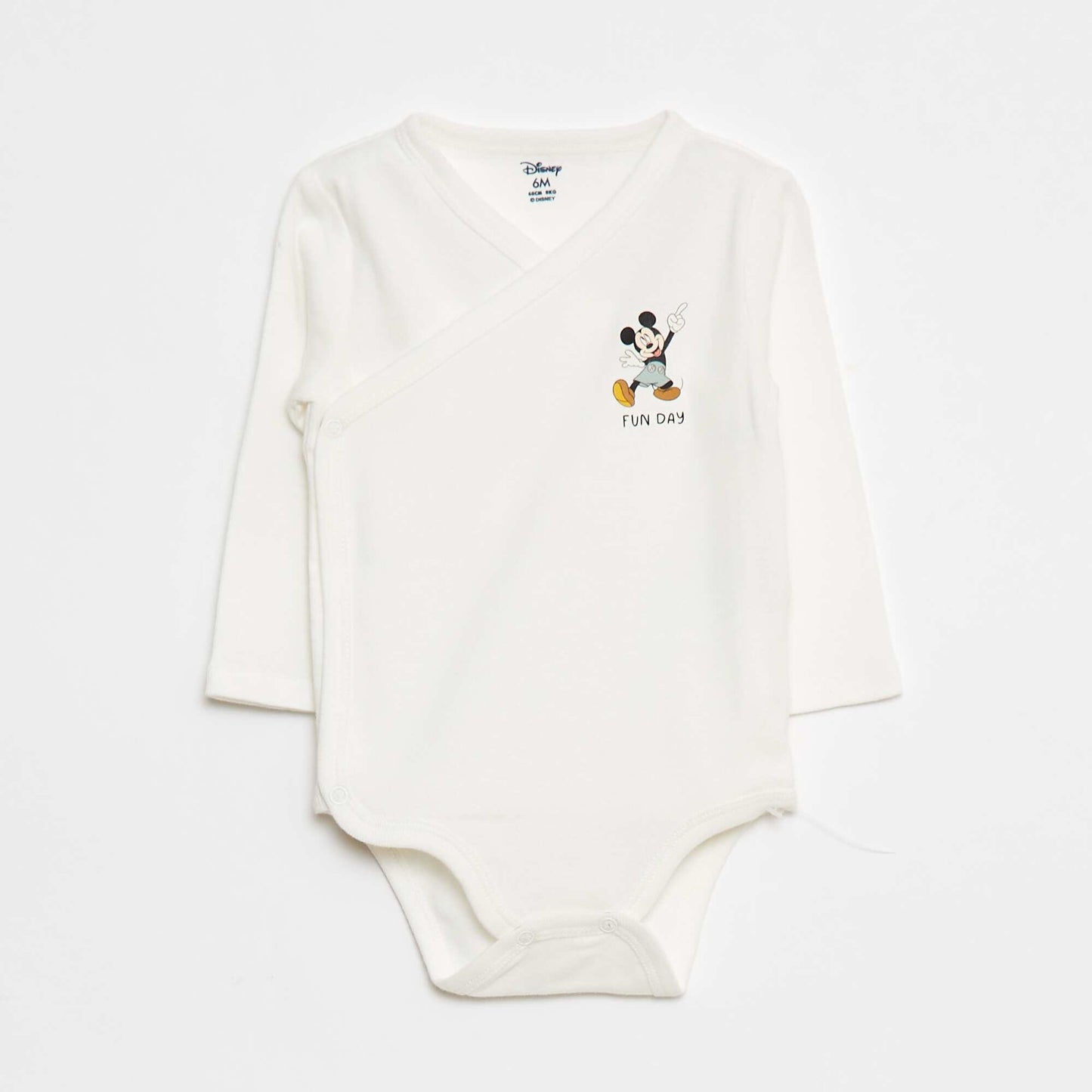 Lot de 2 bodies 'Disney' 'Mickey' VERT