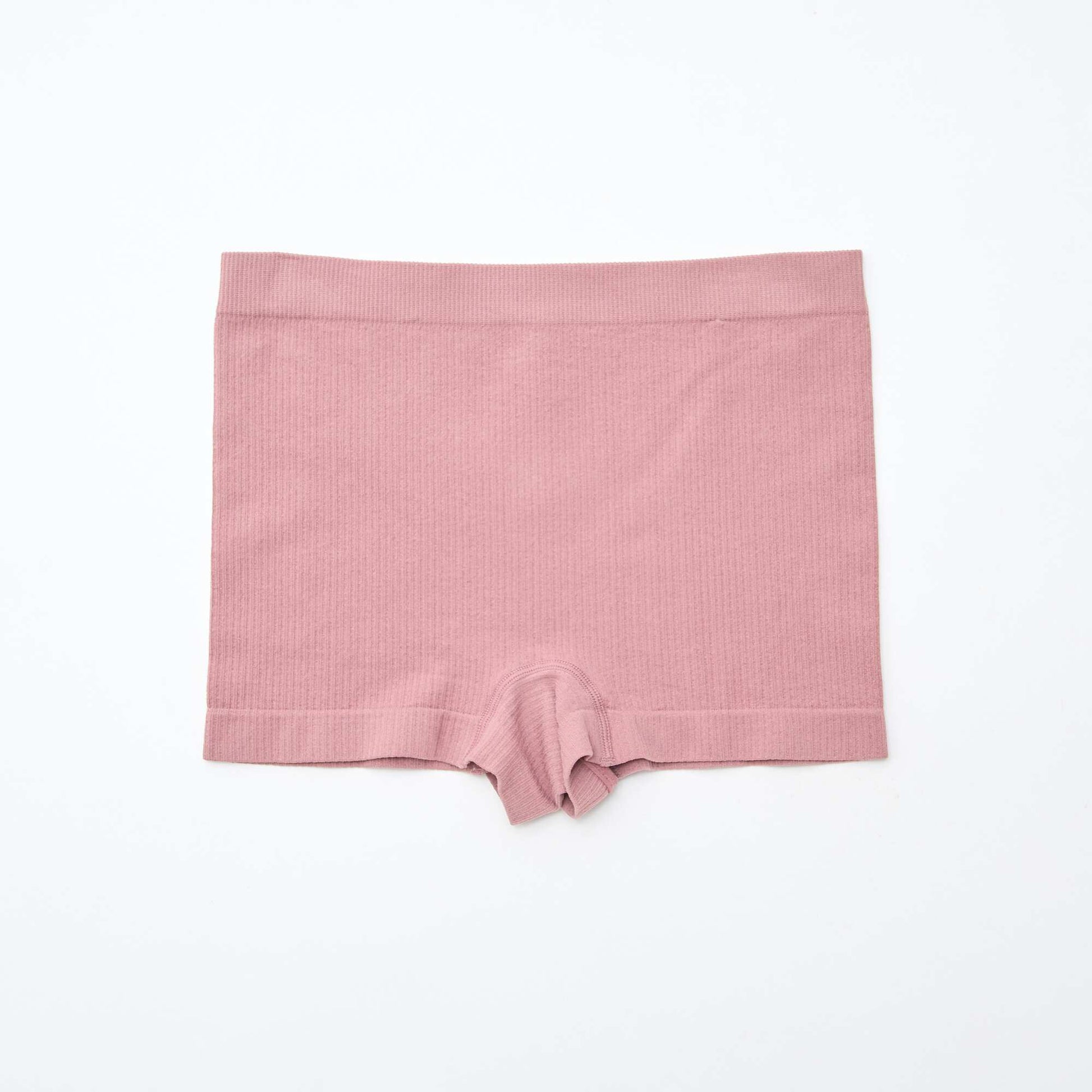 Lot de 2 shorties en maille côtelée ROSE