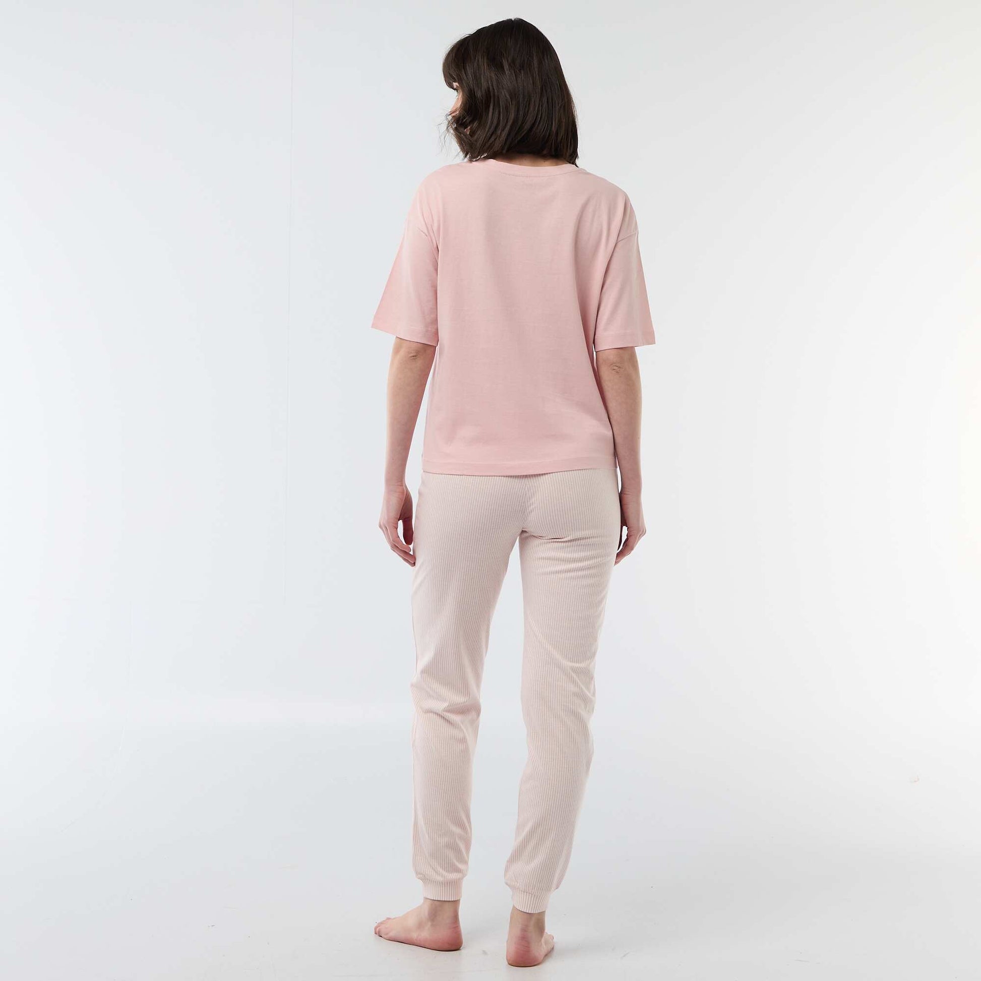 Ensemble pyjama long - 2 pièces ROSE