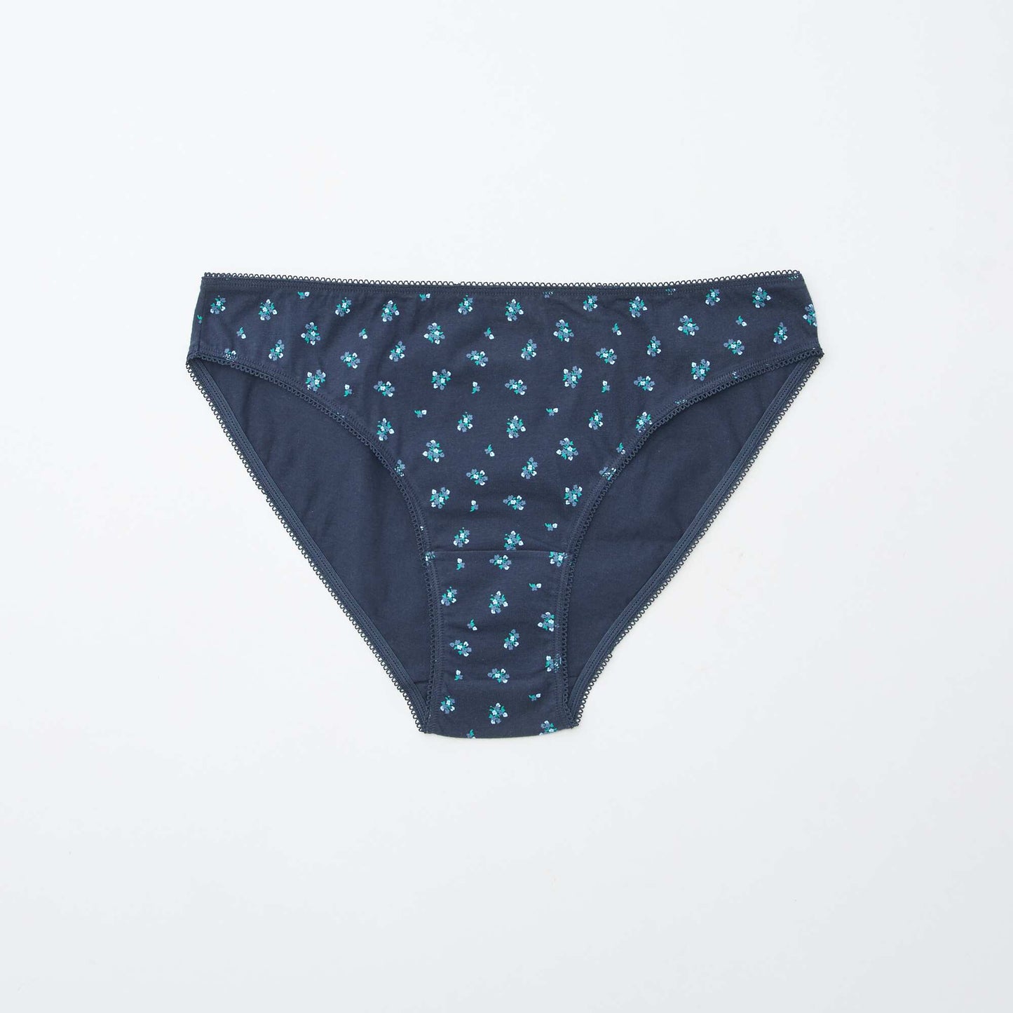 Lot de 5 culottes - unies et imprimées BLEU