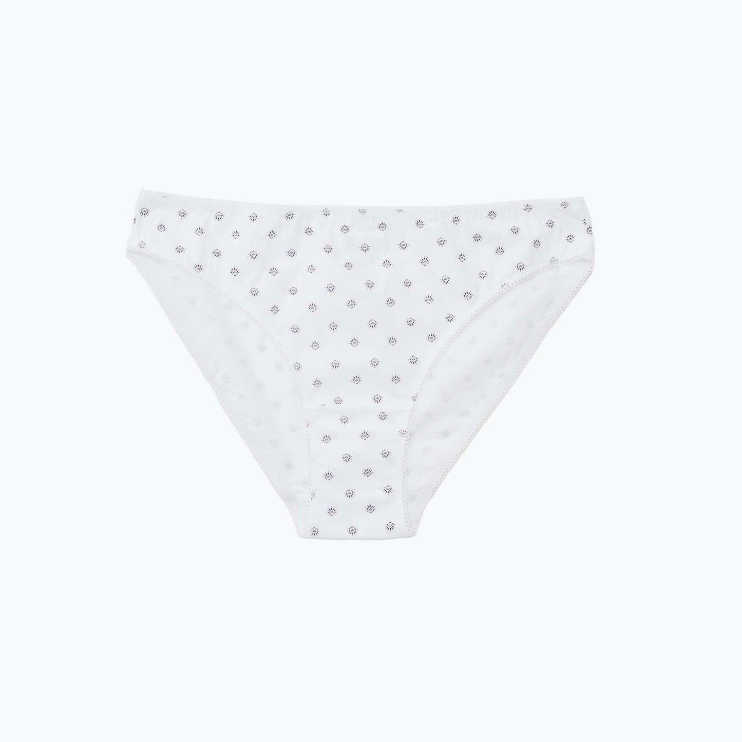 Lot de 5 culottes - unies et imprimées BLANC/NOIR