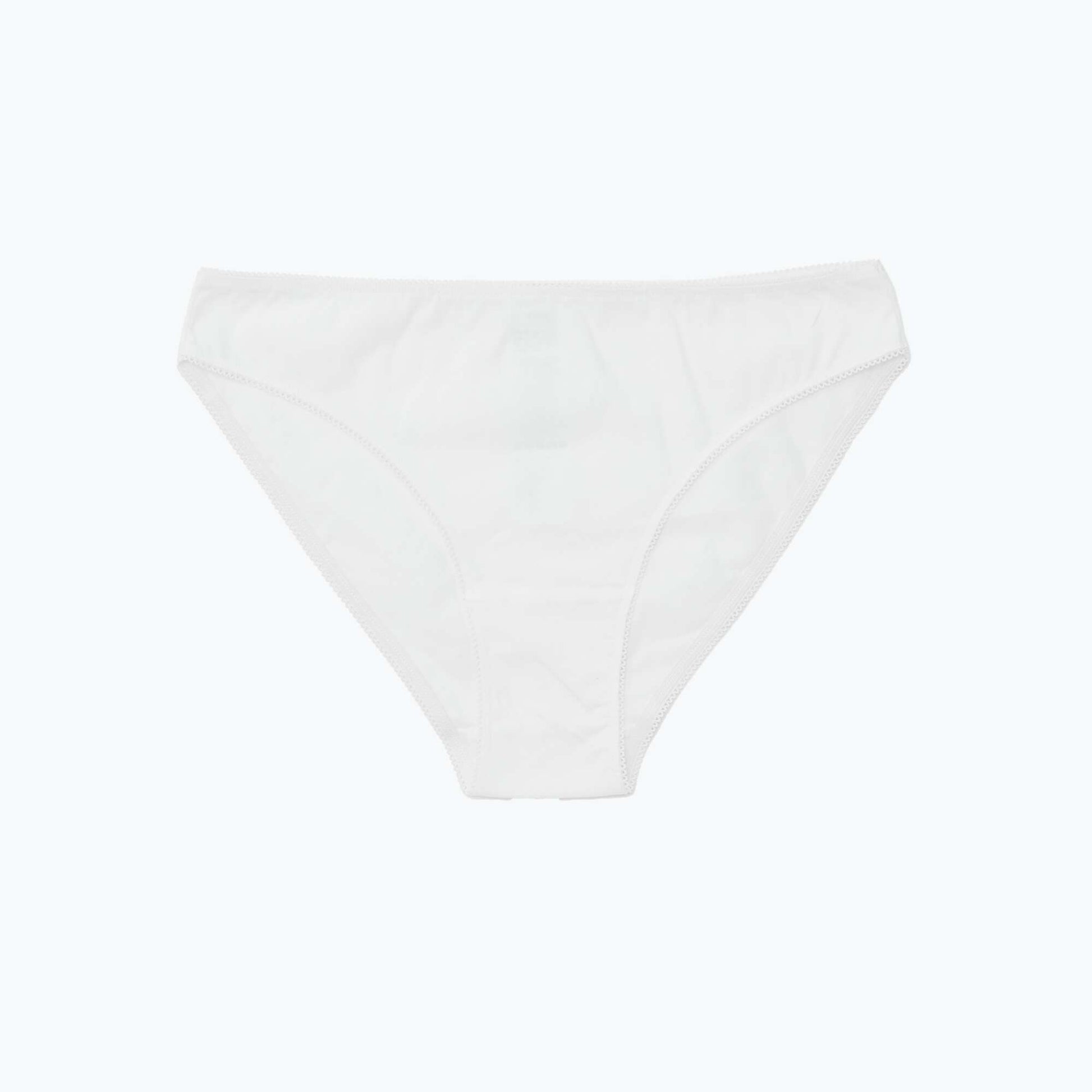 Lot de 5 culottes - unies et imprimées BLANC