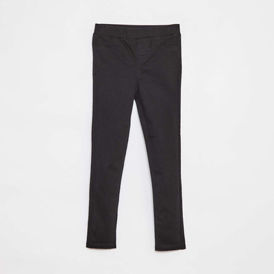 Jegging uni NOIR