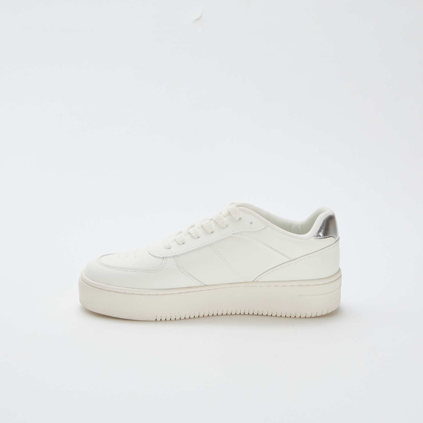 Baskets à plateforme BLANC