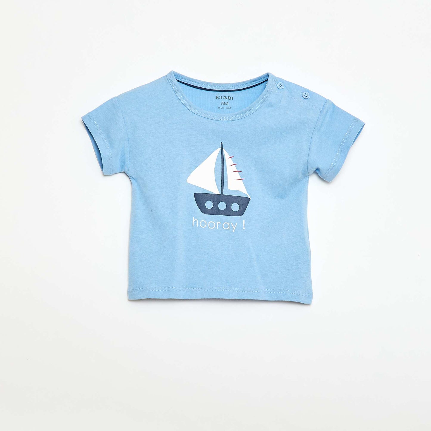 Ensemble t-shirt + short avec poches - 2 pièces BLEU
