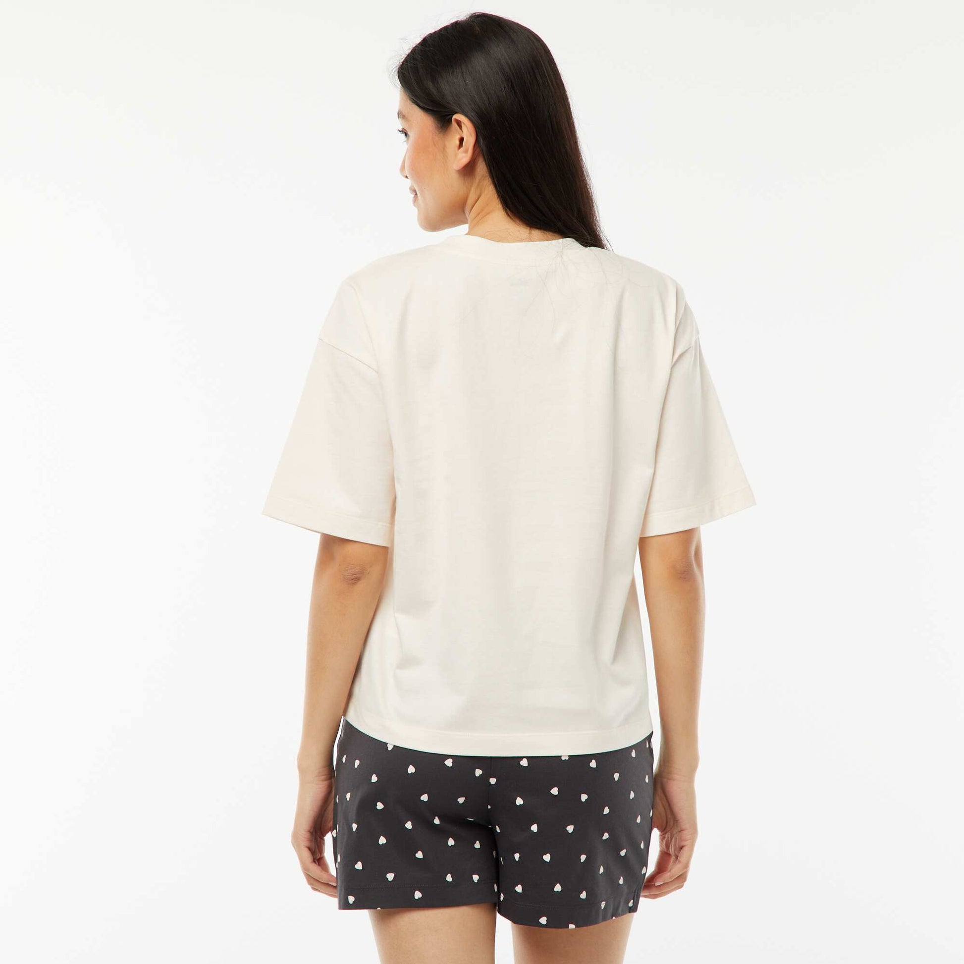 Pyjama short 'Minnie' - 2 pièces ROSE