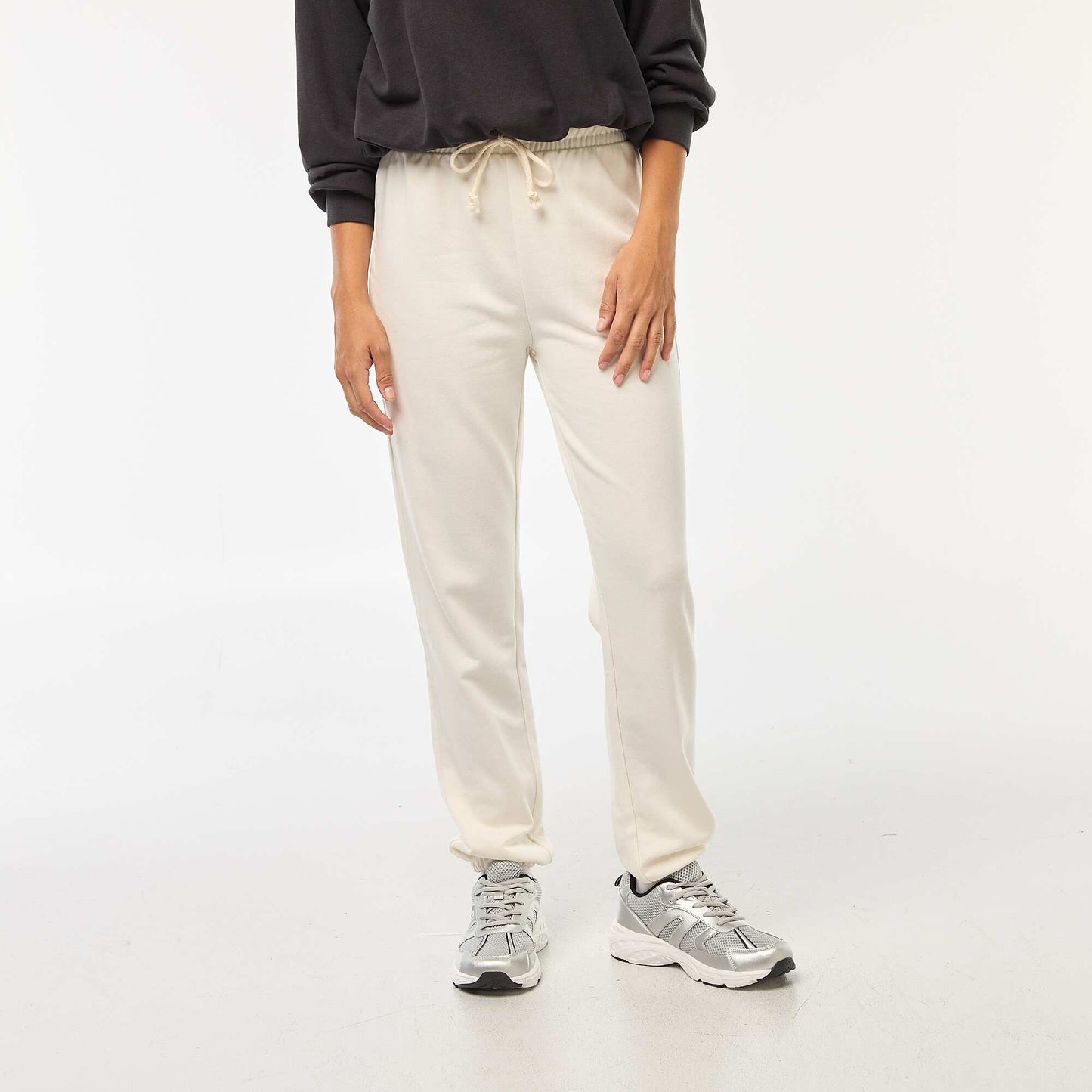 Jogging basique BLANC