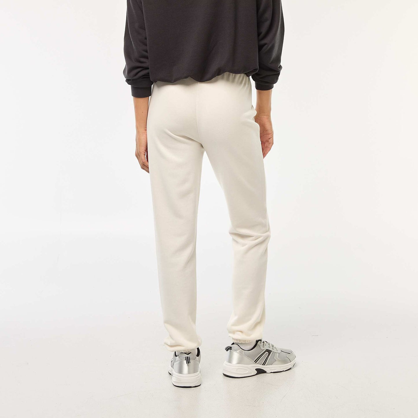 Jogging basique BLANC