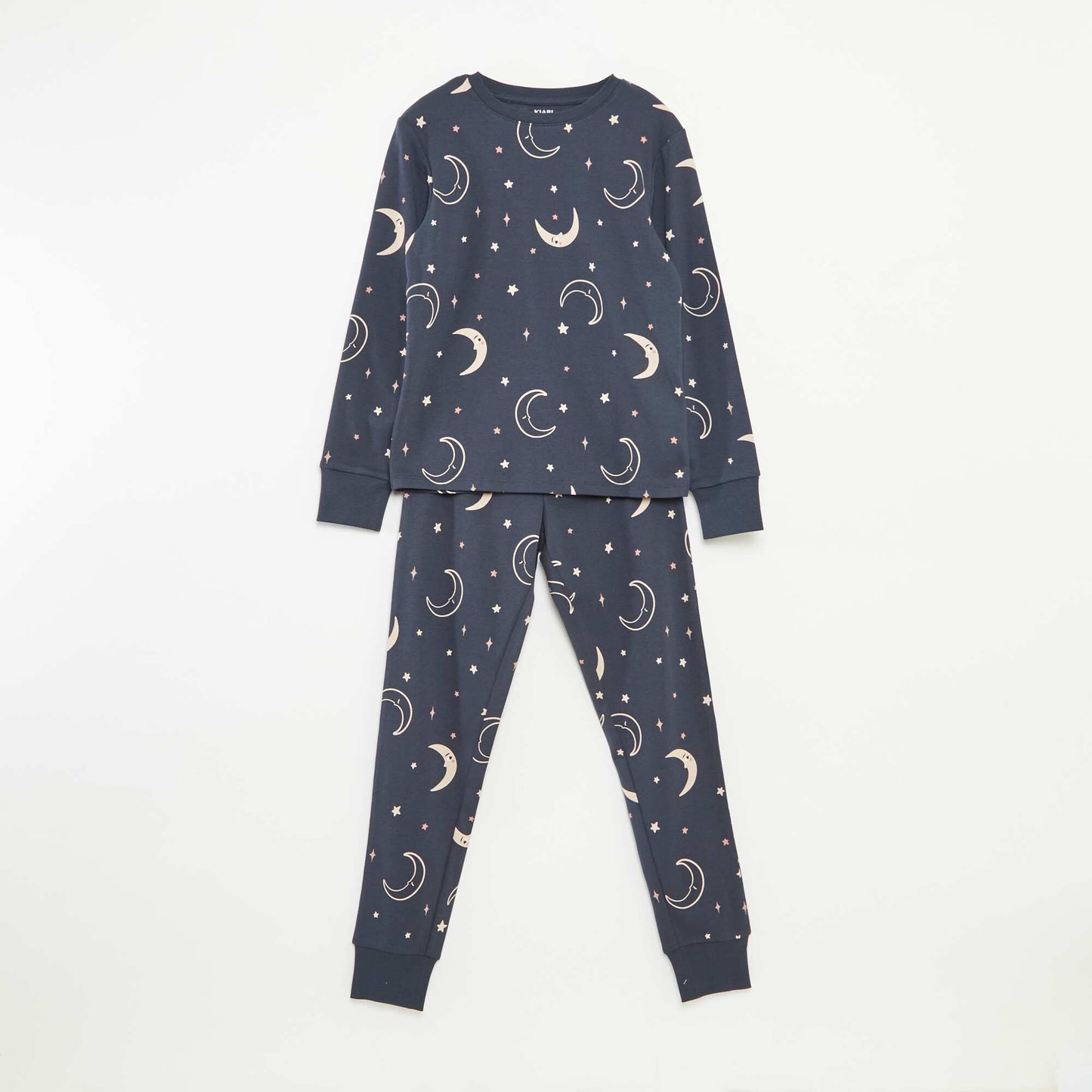 Ensemble de pyjama t-shirt + pantalon -  2 pièces NOIR