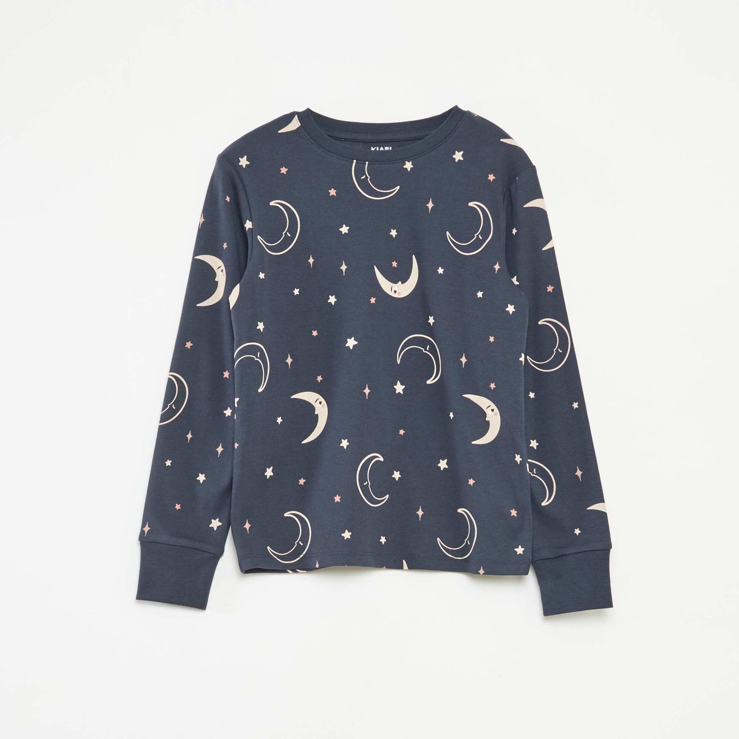 Ensemble de pyjama t-shirt + pantalon -  2 pièces NOIR