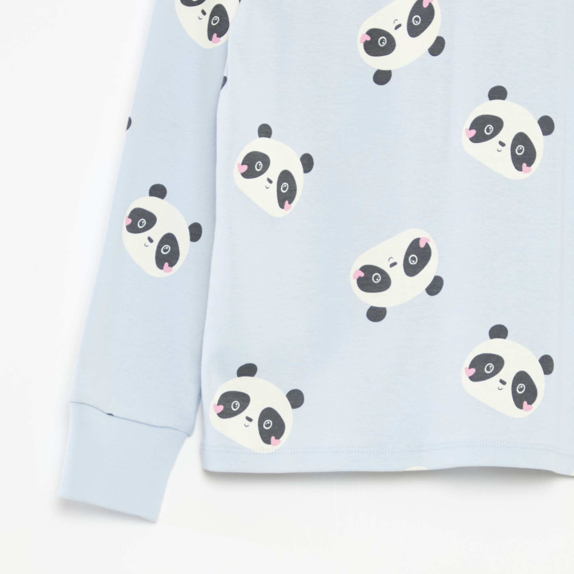 Ensemble de pyjama t-shirt + pantalon -  2 pièces BLEU