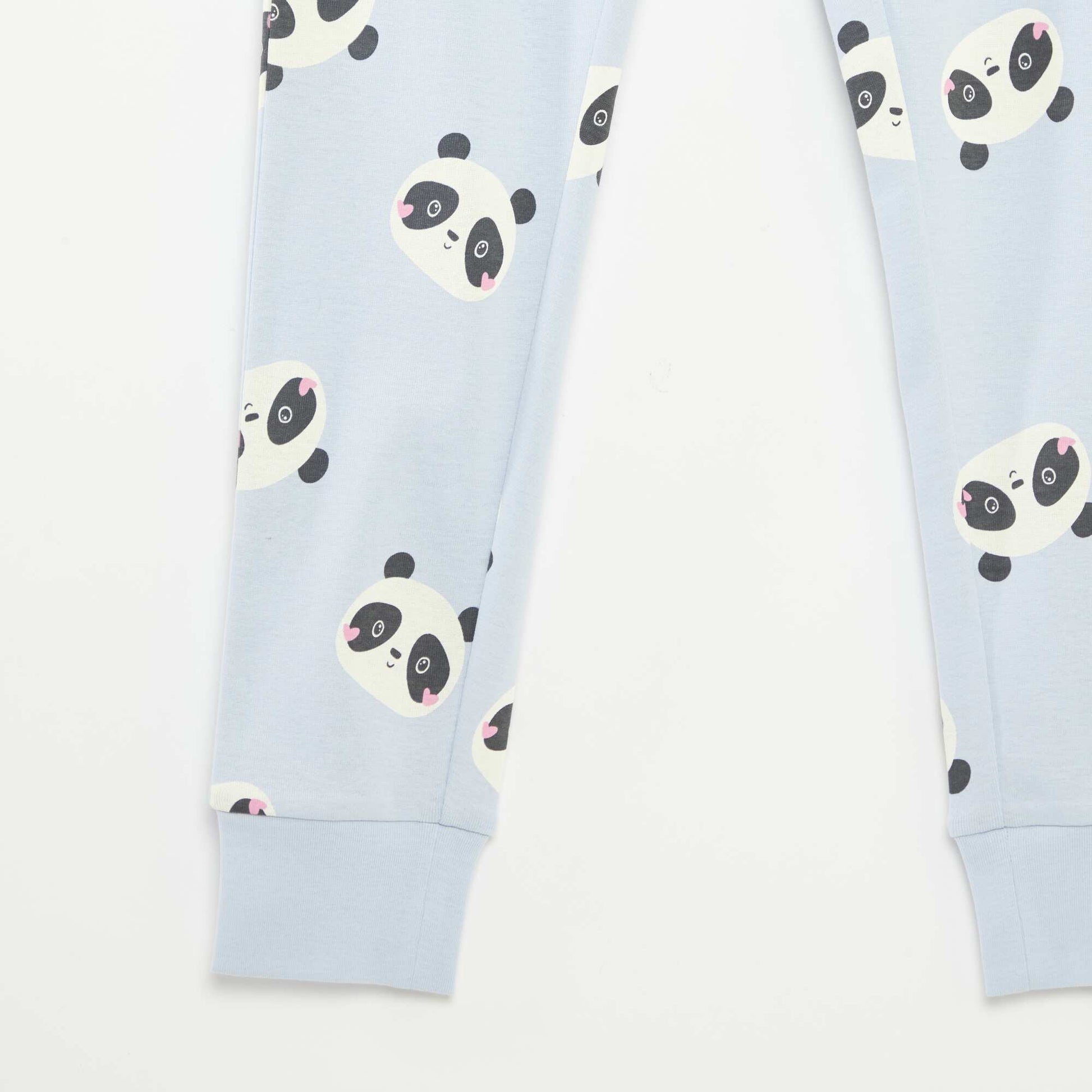 Ensemble de pyjama t-shirt + pantalon -  2 pièces BLEU