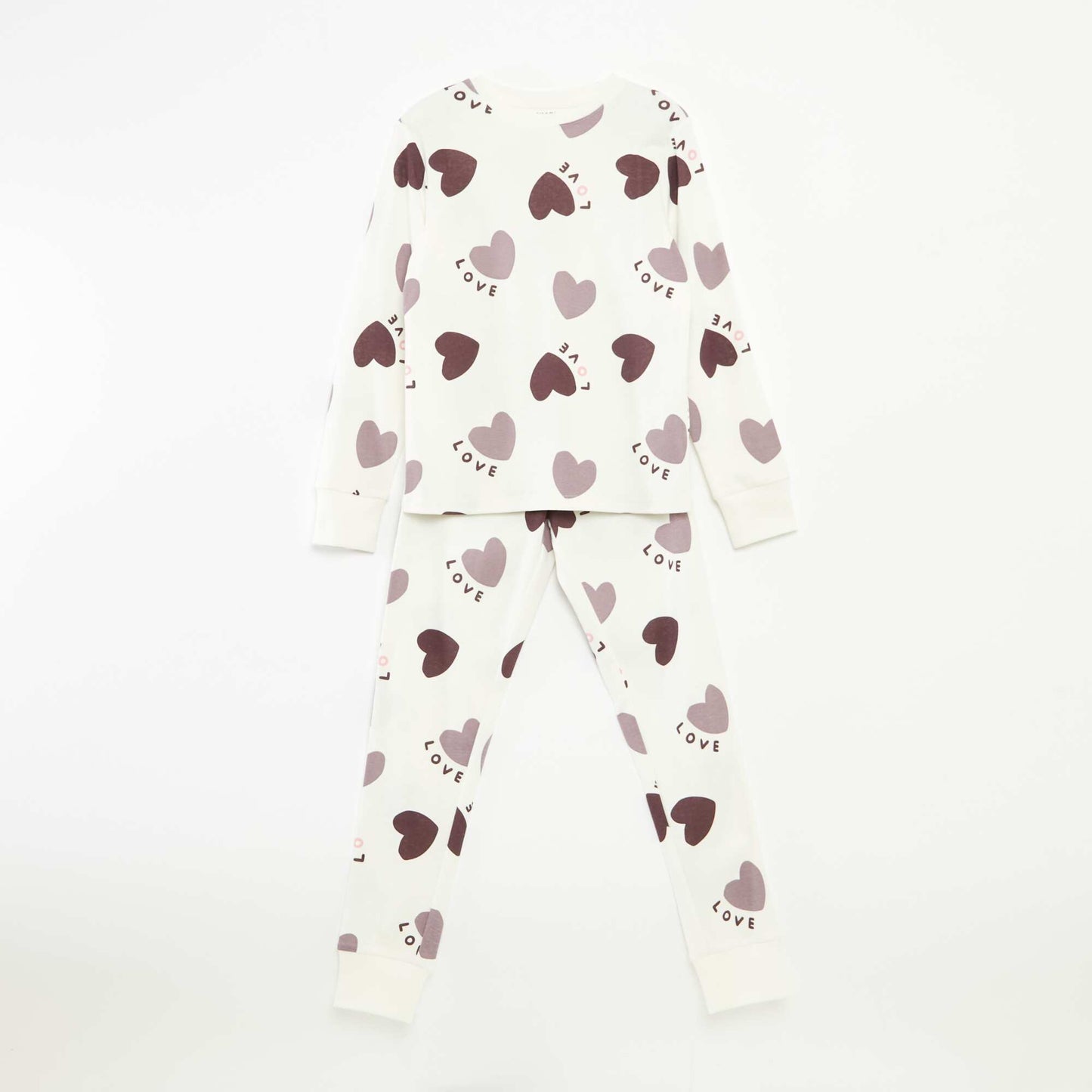 Ensemble de pyjama t-shirt + pantalon -  2 pièces VIOLET