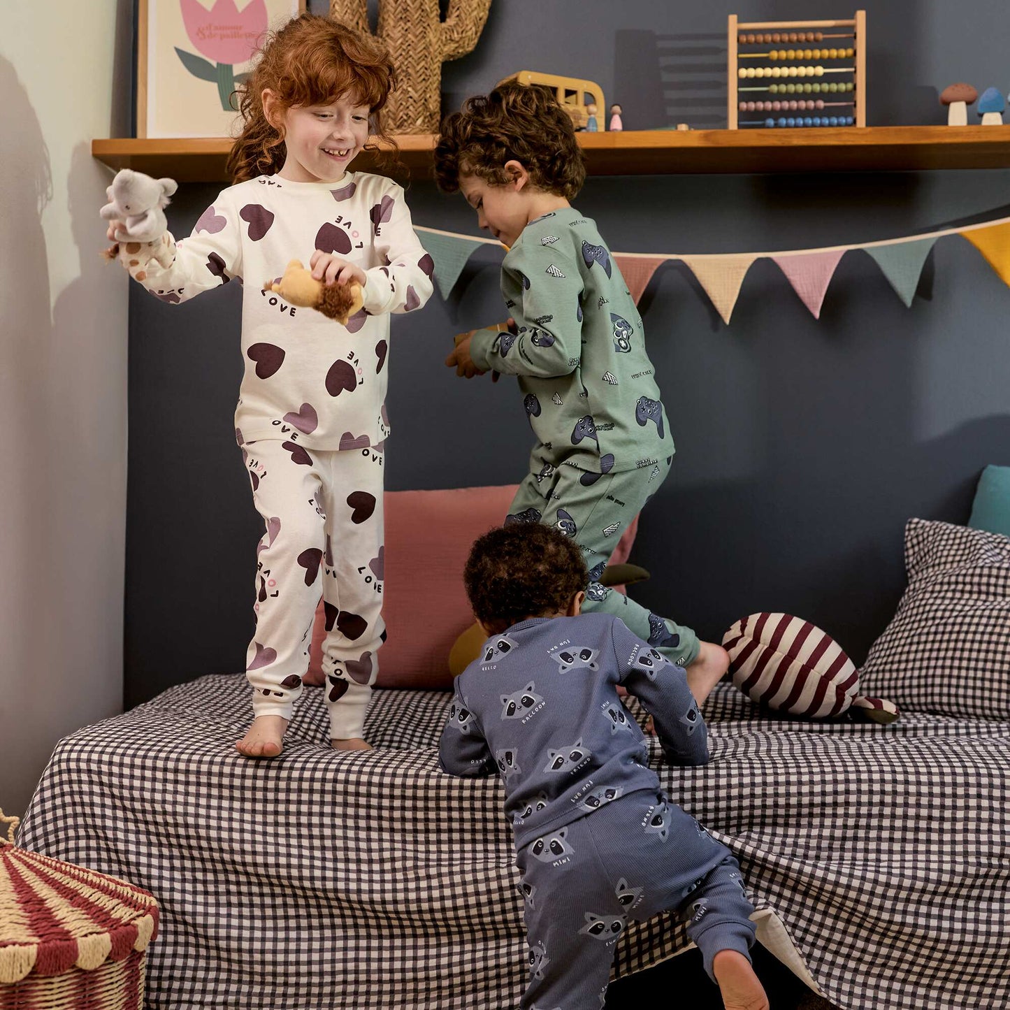 Ensemble de pyjama t-shirt + pantalon -  2 pièces VIOLET