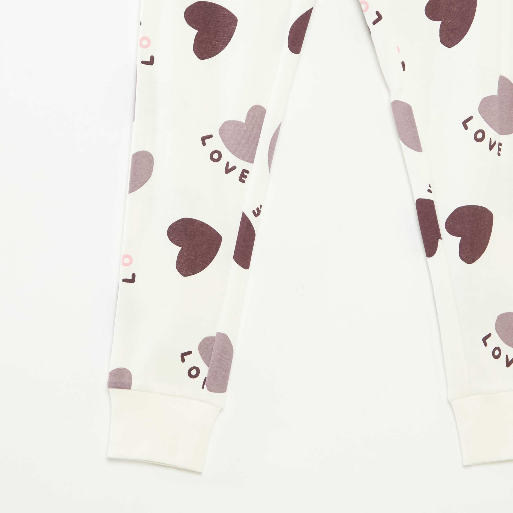 Ensemble de pyjama t-shirt + pantalon -  2 pièces VIOLET