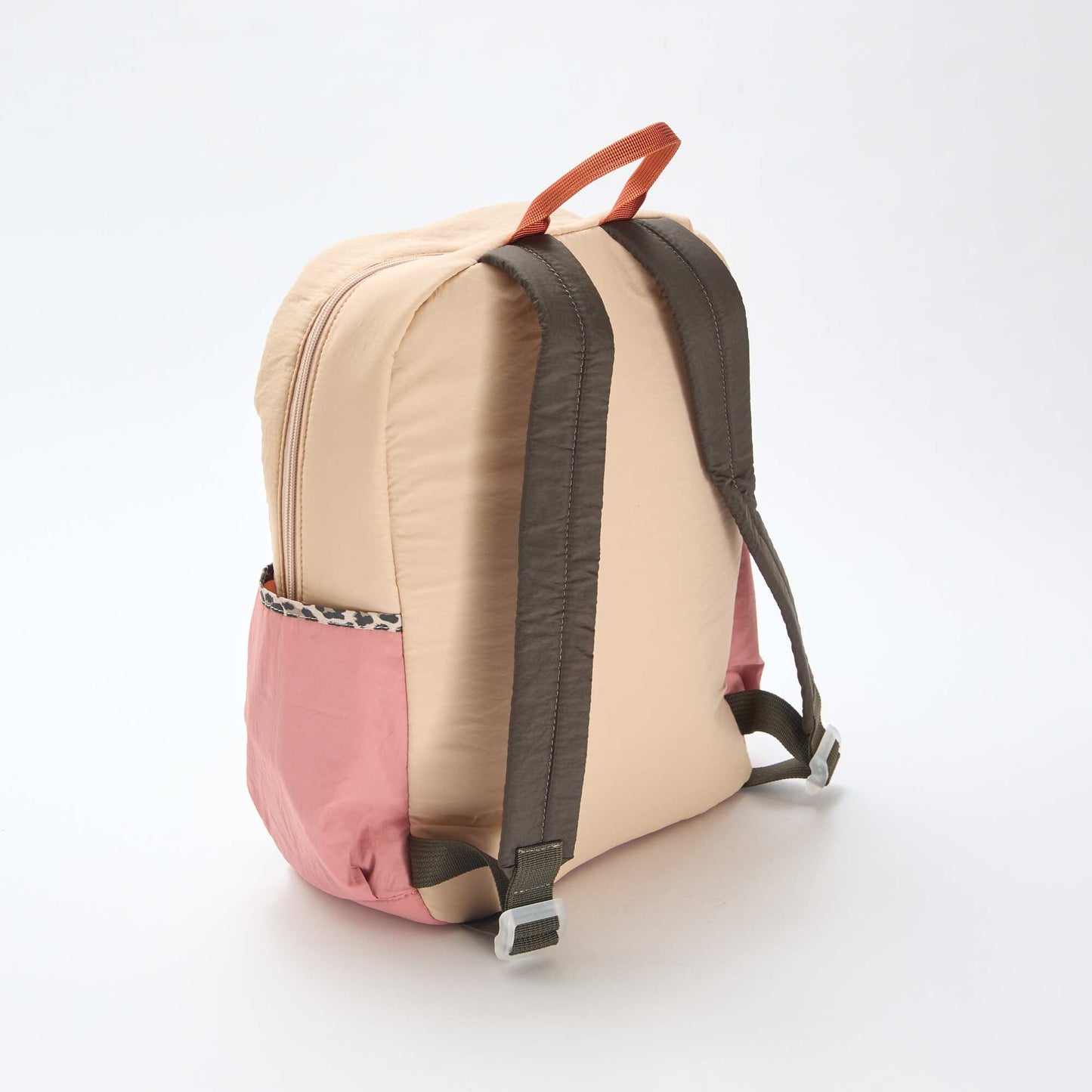 Sac à dos color block MARRON