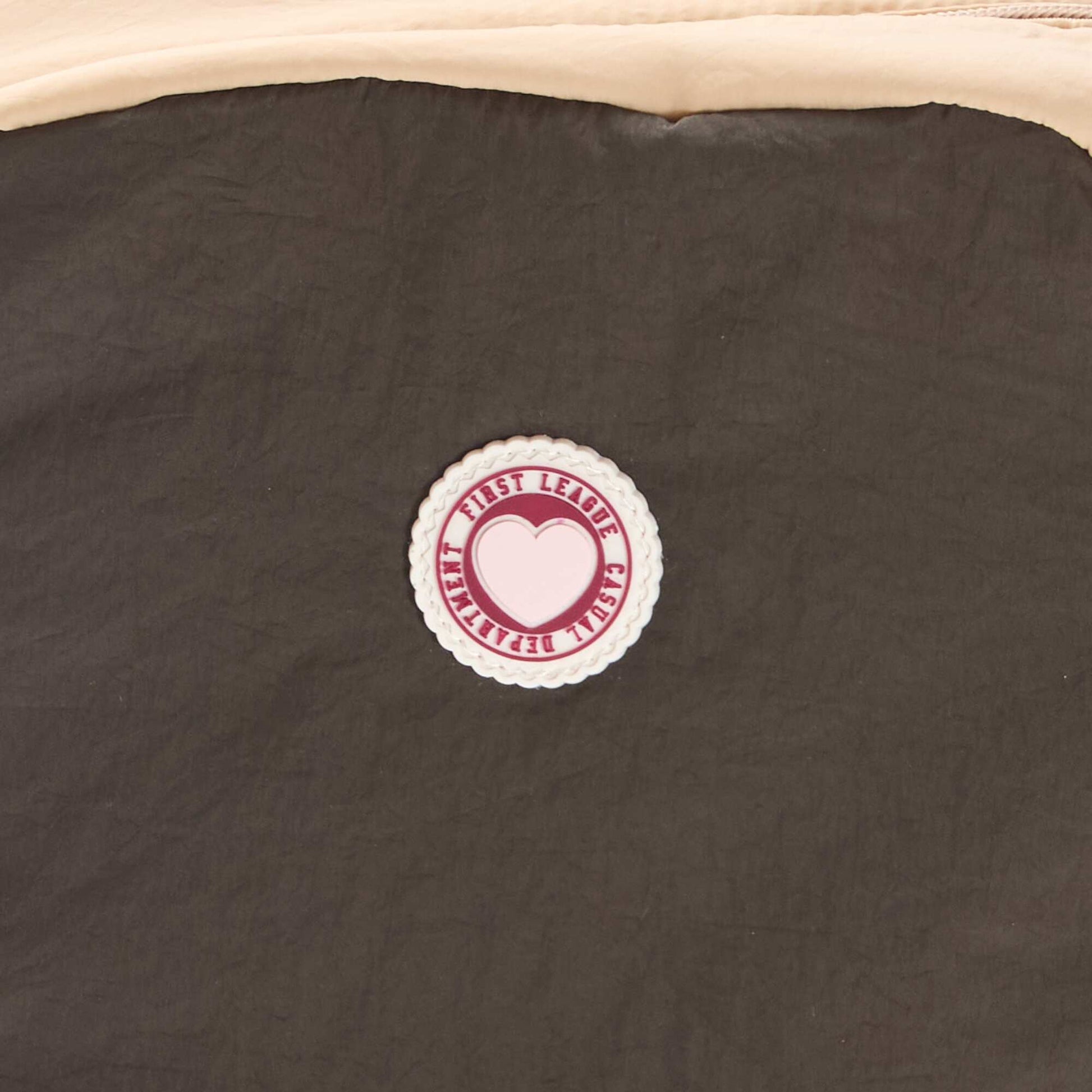 Sac à dos color block MARRON